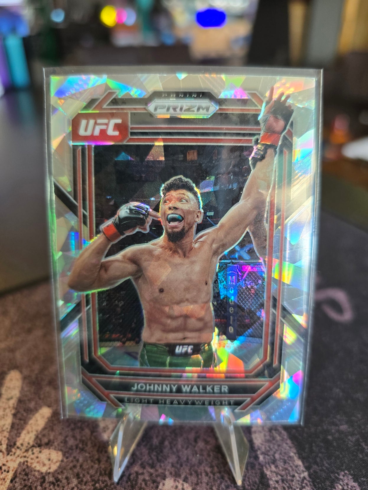 Panini Prizm UFC 2023 - Johnny Walker 169 - Cracked Ice