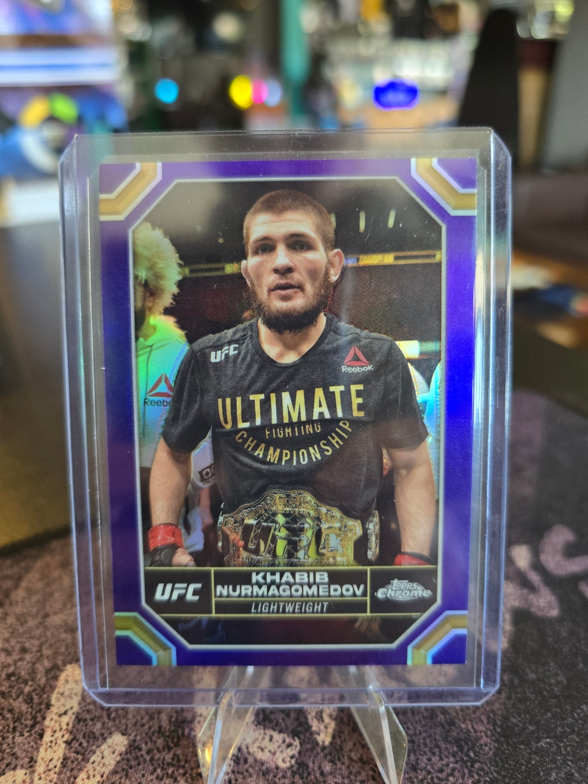 Topps Chrome UFC 2024 - Khabib Nurmagomedov 112 - Purple