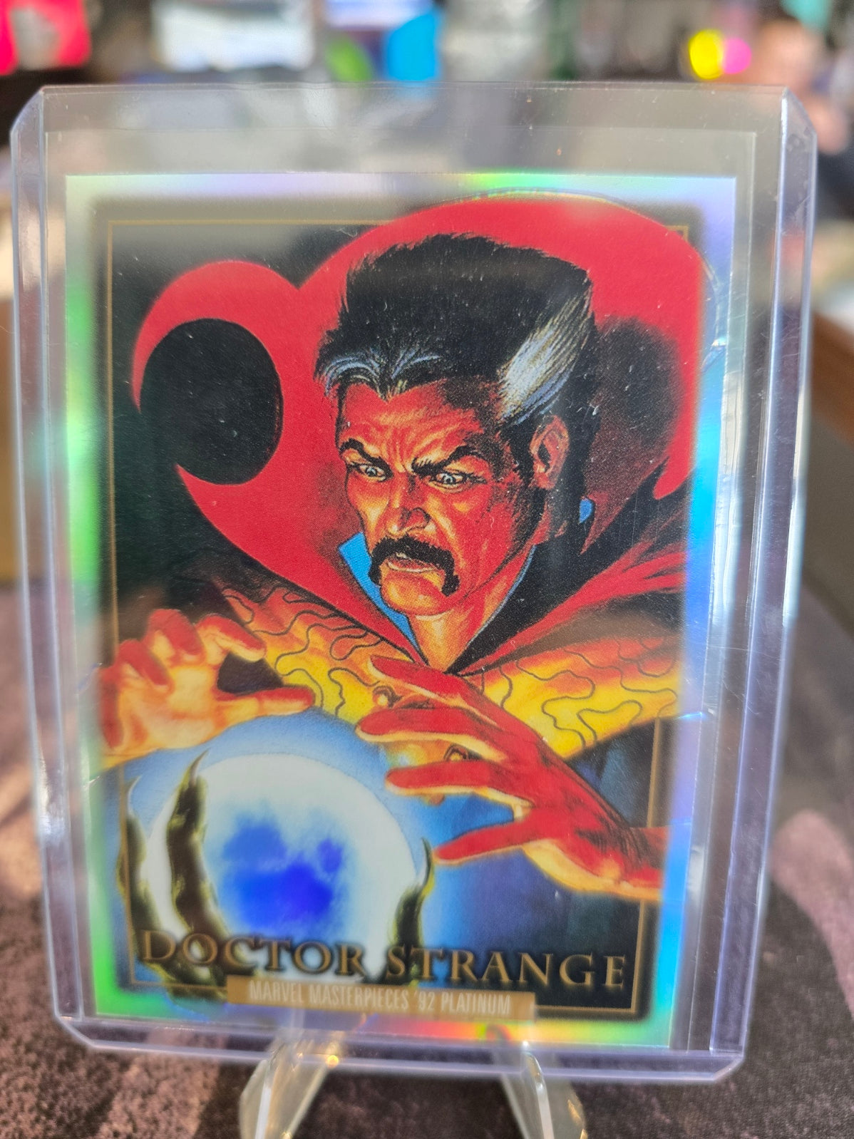 2024 Sky Box Marvel Masterpieces '92 Platinum - Doctor Strange 24 - Rainbow