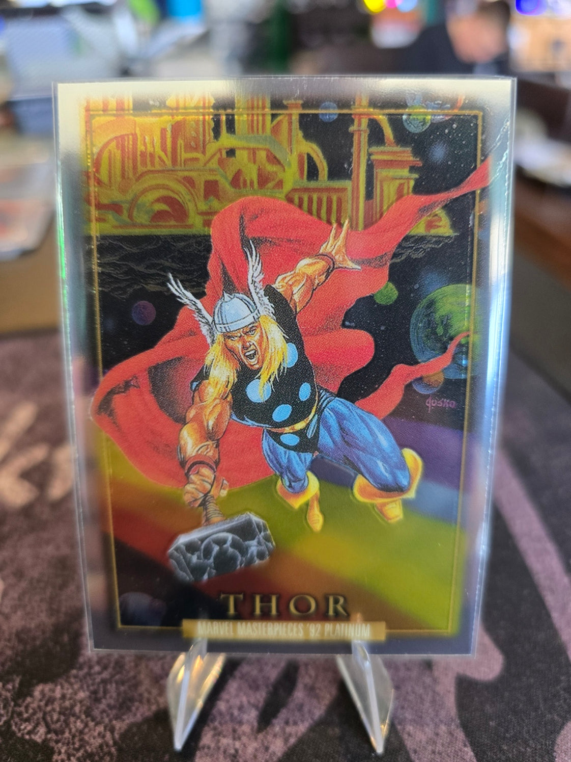 2024 Sky Box Marvel Masterpieces '92 Platinum - Thor 26 - Base
