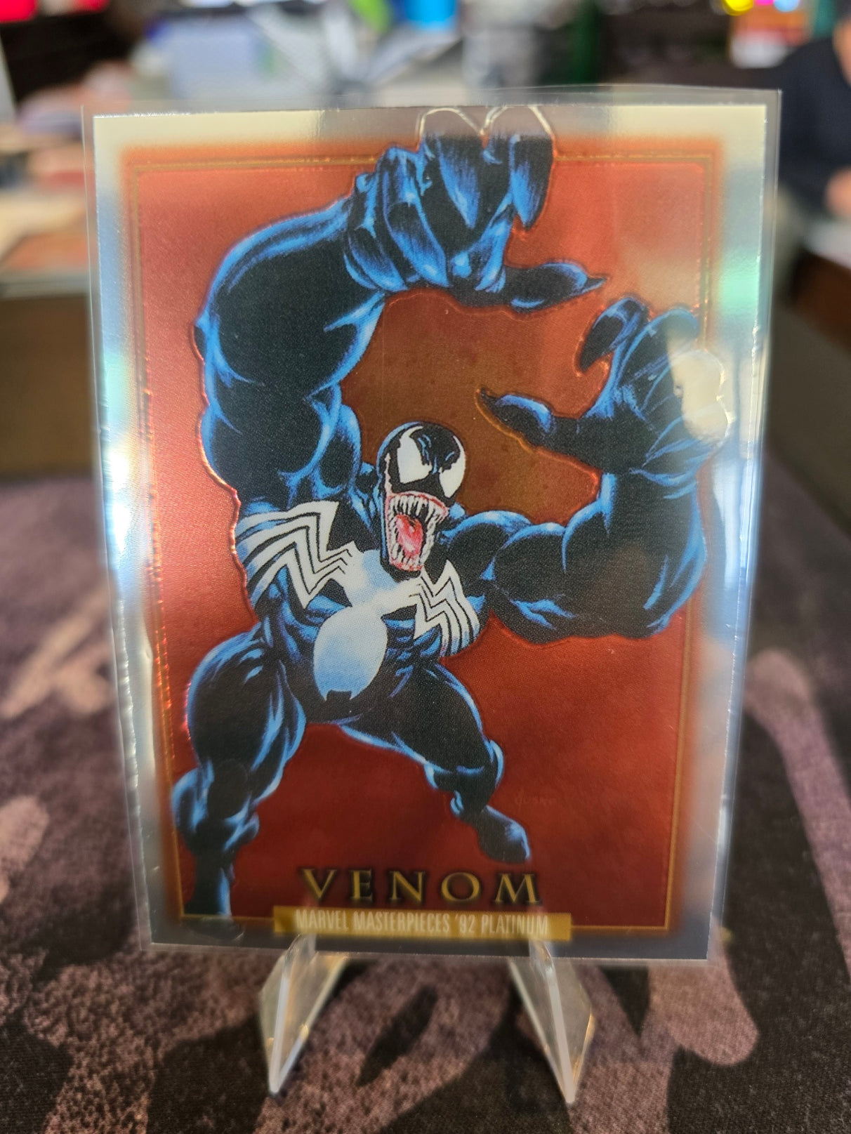 2024 Sky Box Marvel Masterpieces '92 Platinum - Venom 97 - Base