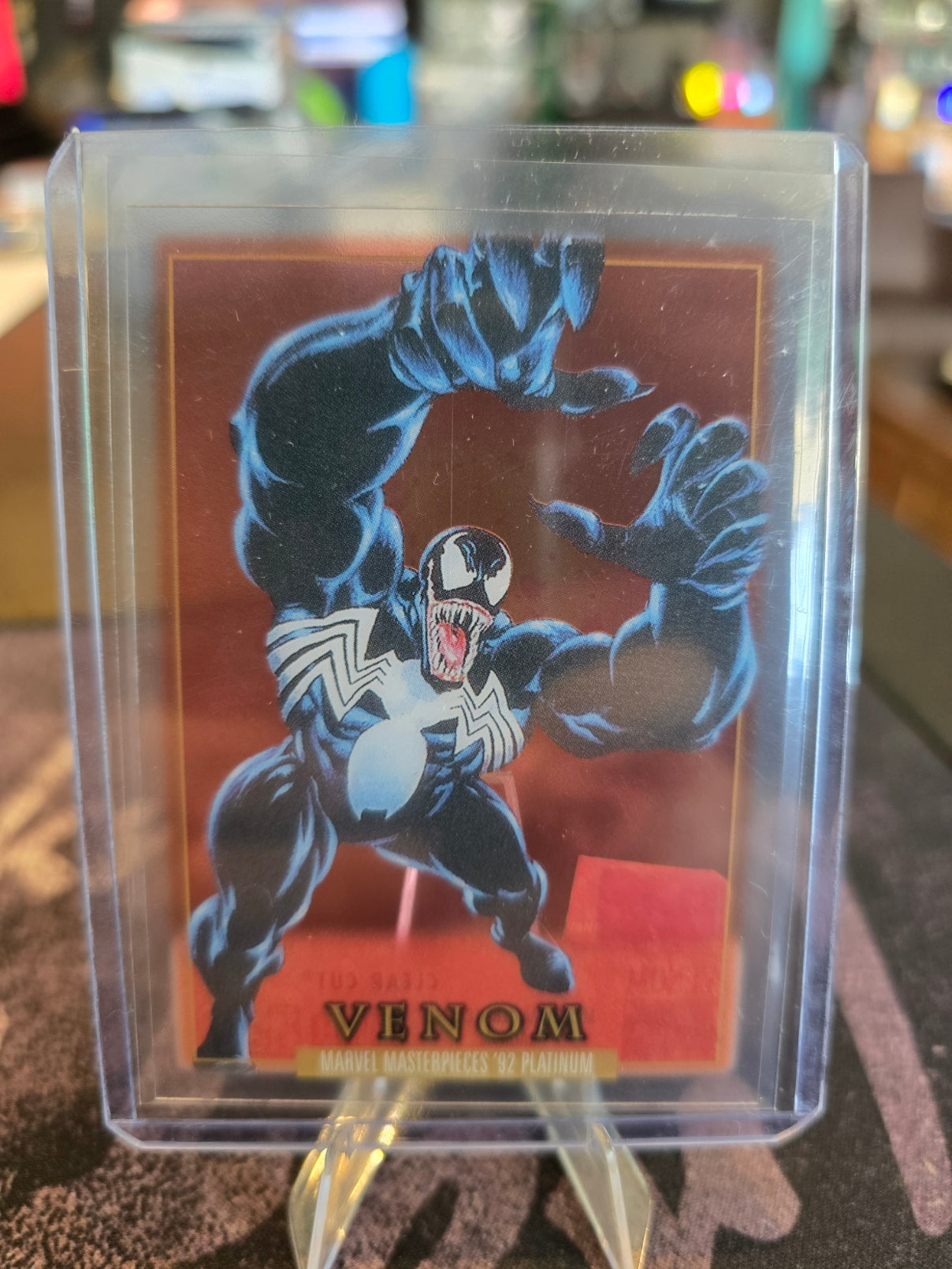 2024 Sky Box Marvel Masterpieces '92 Platinum - Venom 97 - Clear Cut