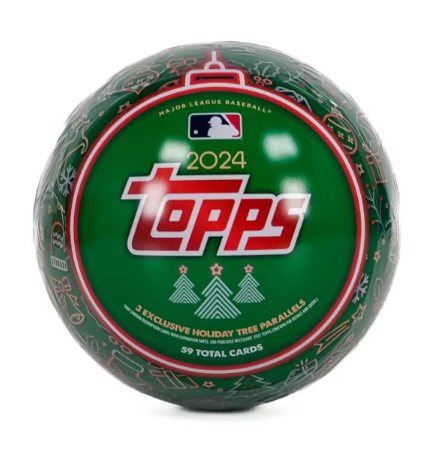2024 Topps Holiday Baseball Tin