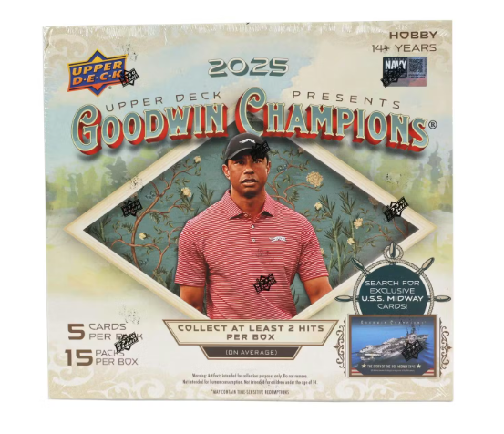2025 Upper Deck Goodwin Champions Hobby Box