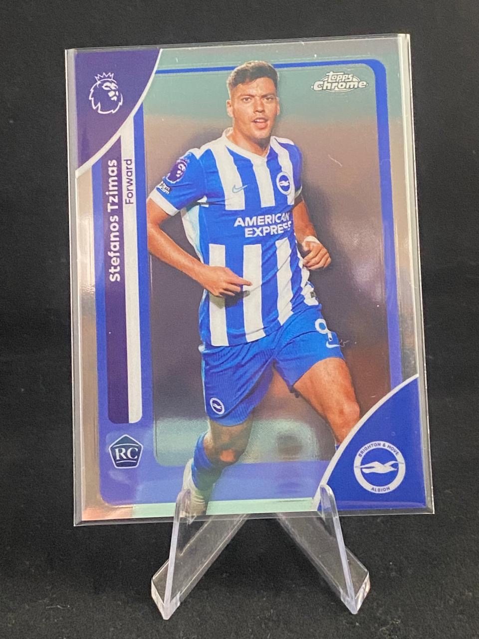 Topps Chrome Premier League 2026 - Stefanos Tzimas - RC - Rookie Card - 42