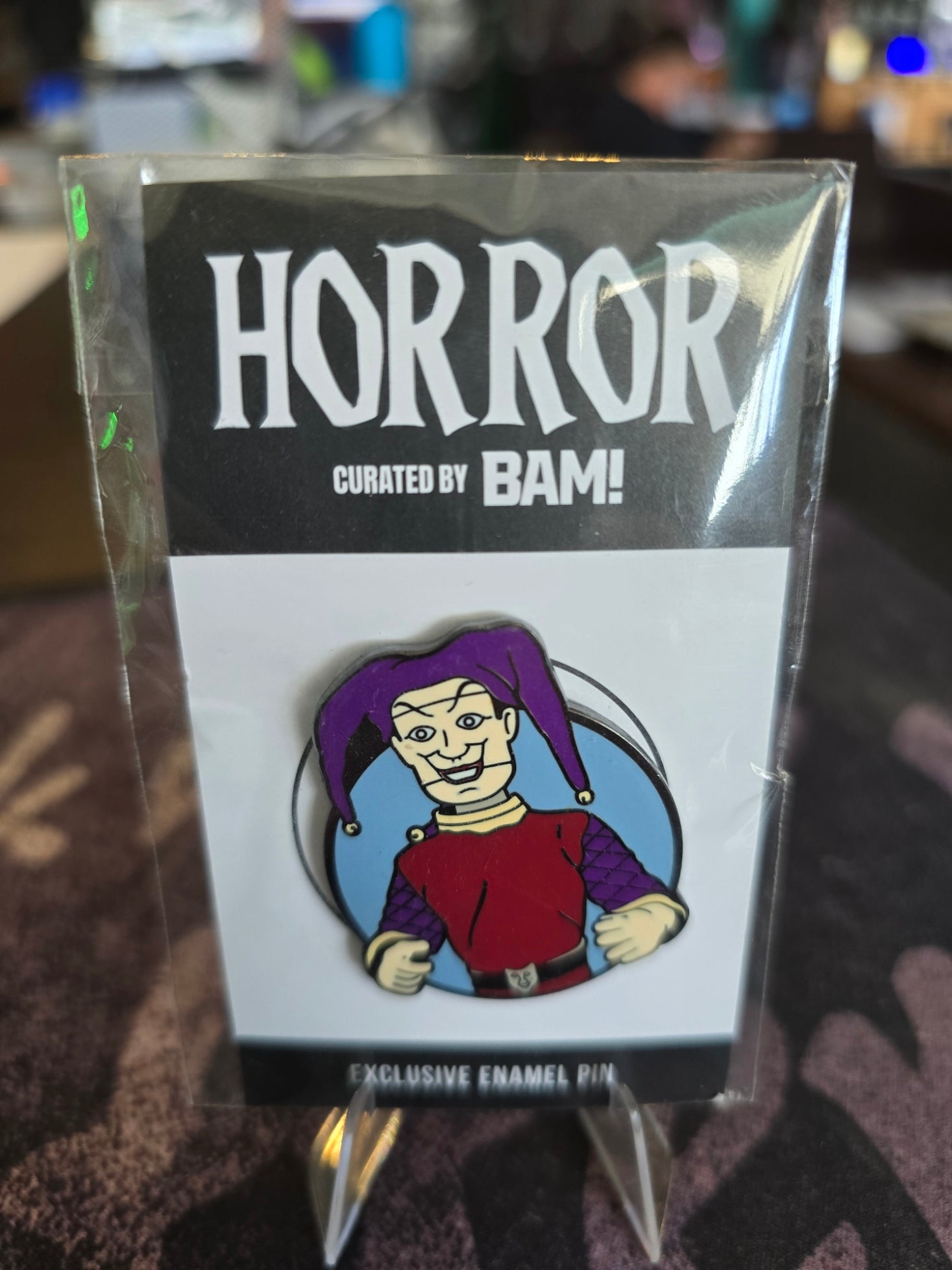 Bam Bam Box Exclusive Limited - Puppet Master - Jester - Enamel Pin