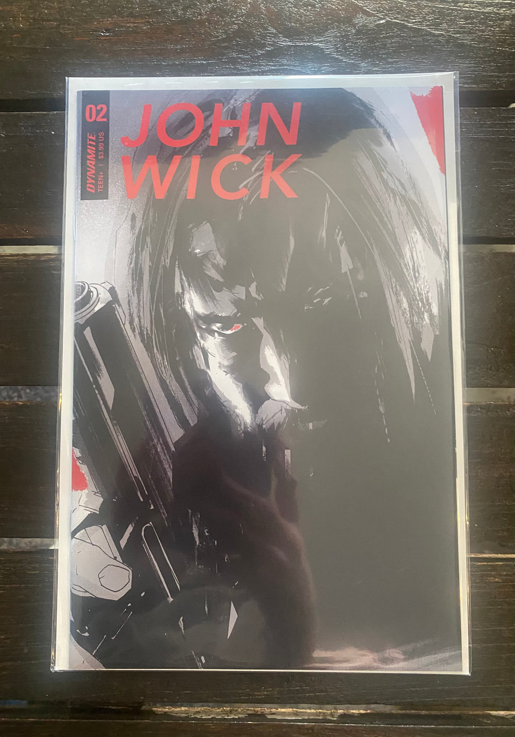 Dynamic Comic Books - John Wick - #1 and 2 - Bagged and Boarded - Set