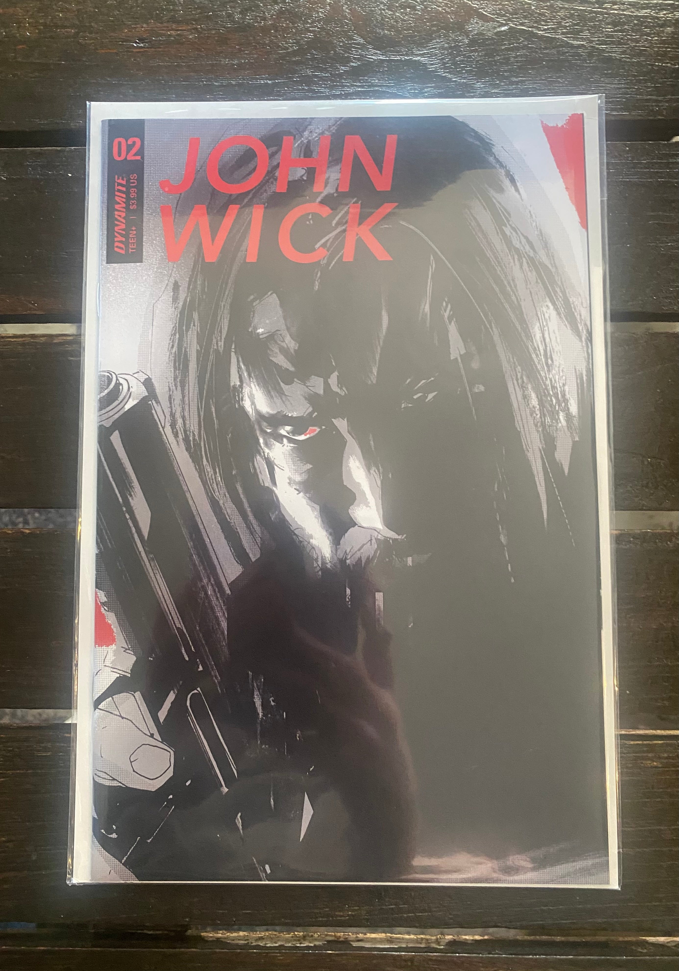 Dynamic Comic Books - John Wick - #1 and 2 - Bagged and Boarded - Set