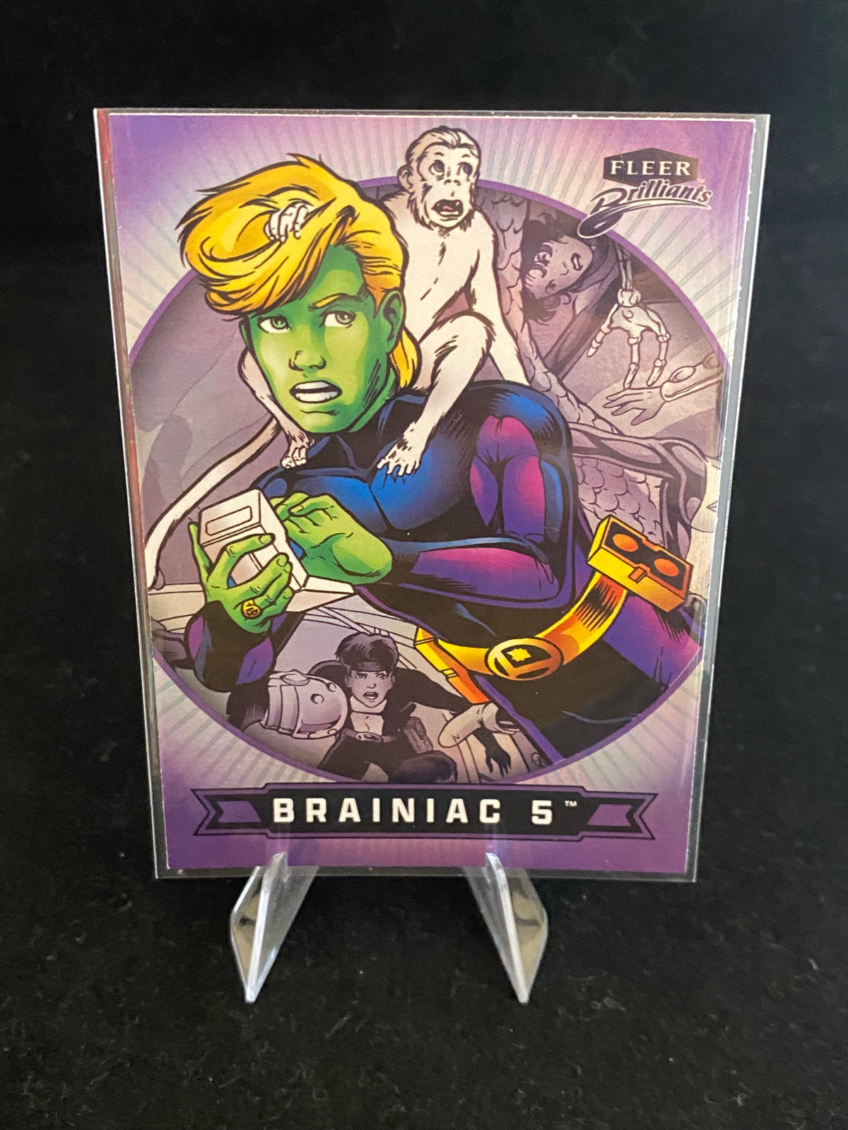 Fleer Brilliant - Brainiac 5 - No.82