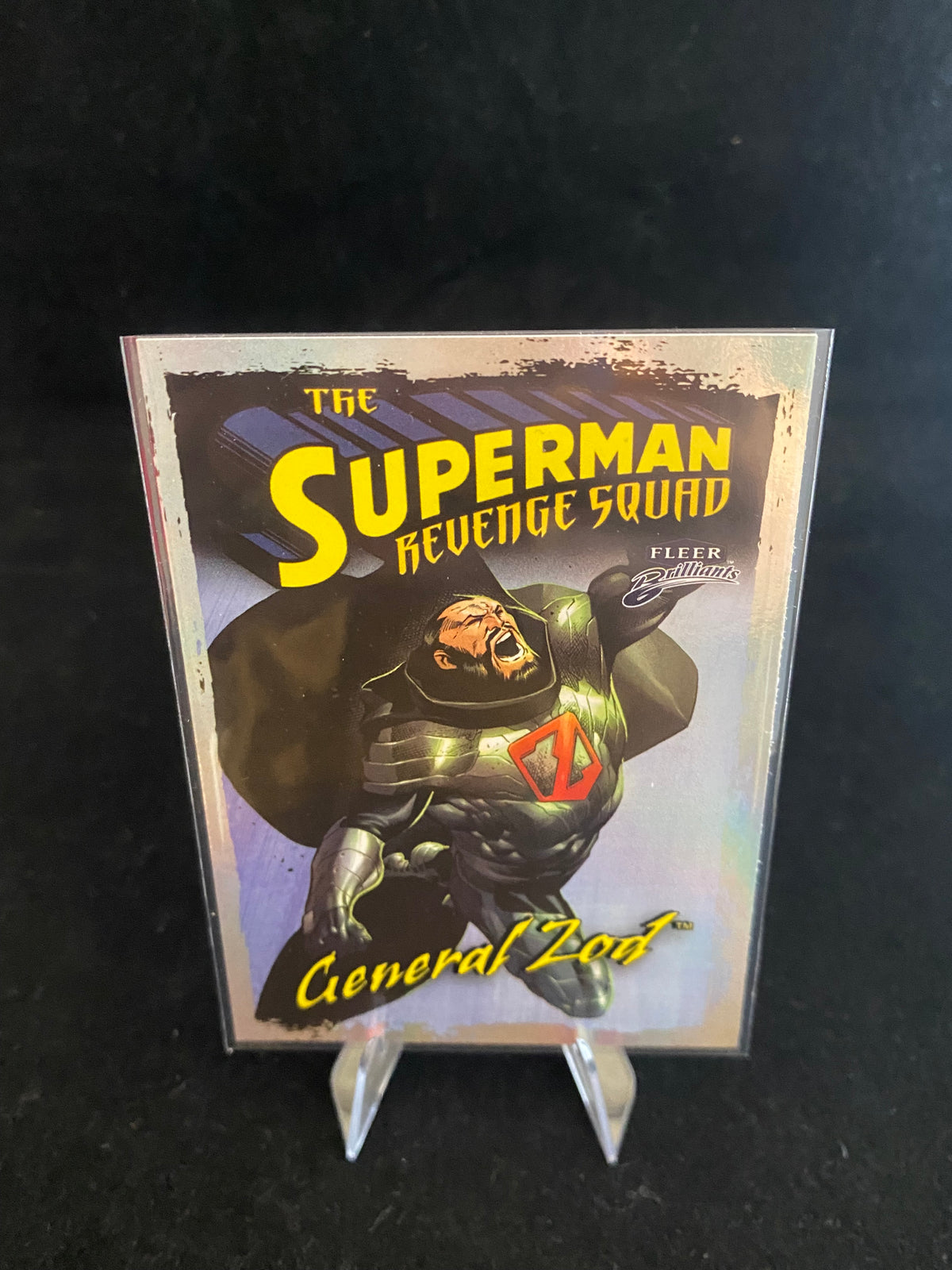 Fleer Brilliant - General Zod - The Superman Revenge Squad - RS-5