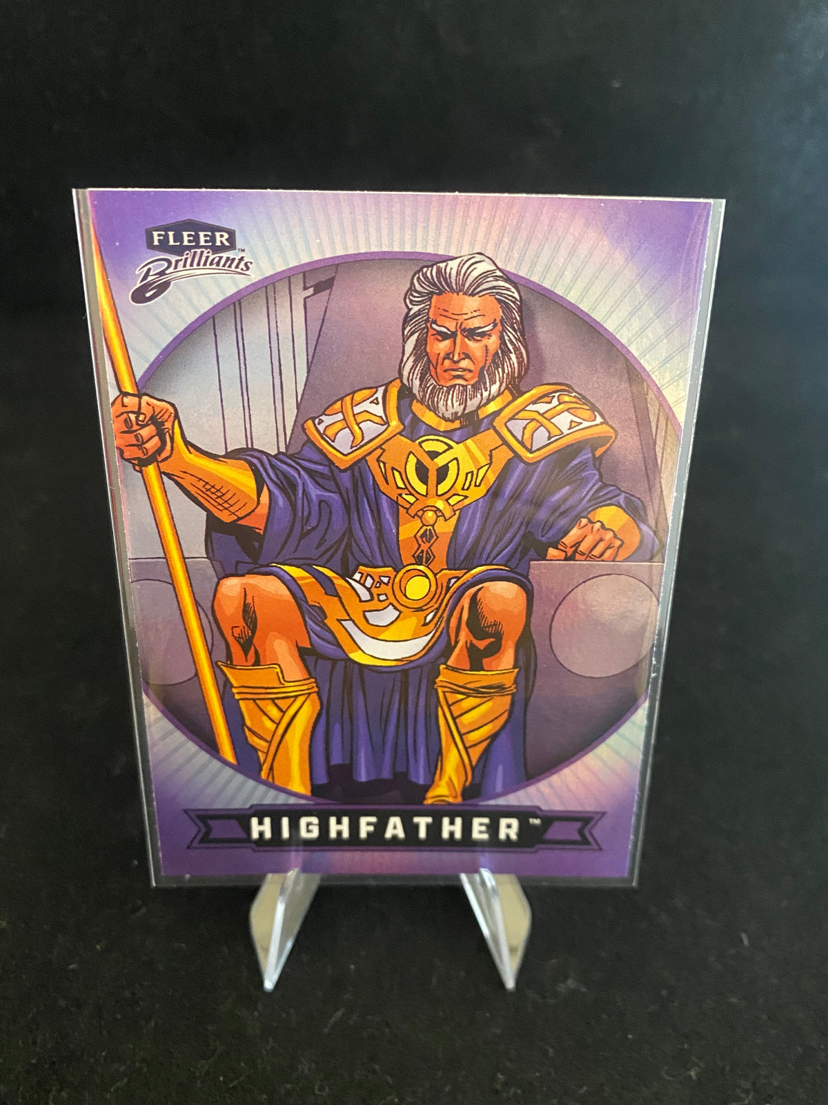 Fleer Brilliant - Highfather - Purple - No.39