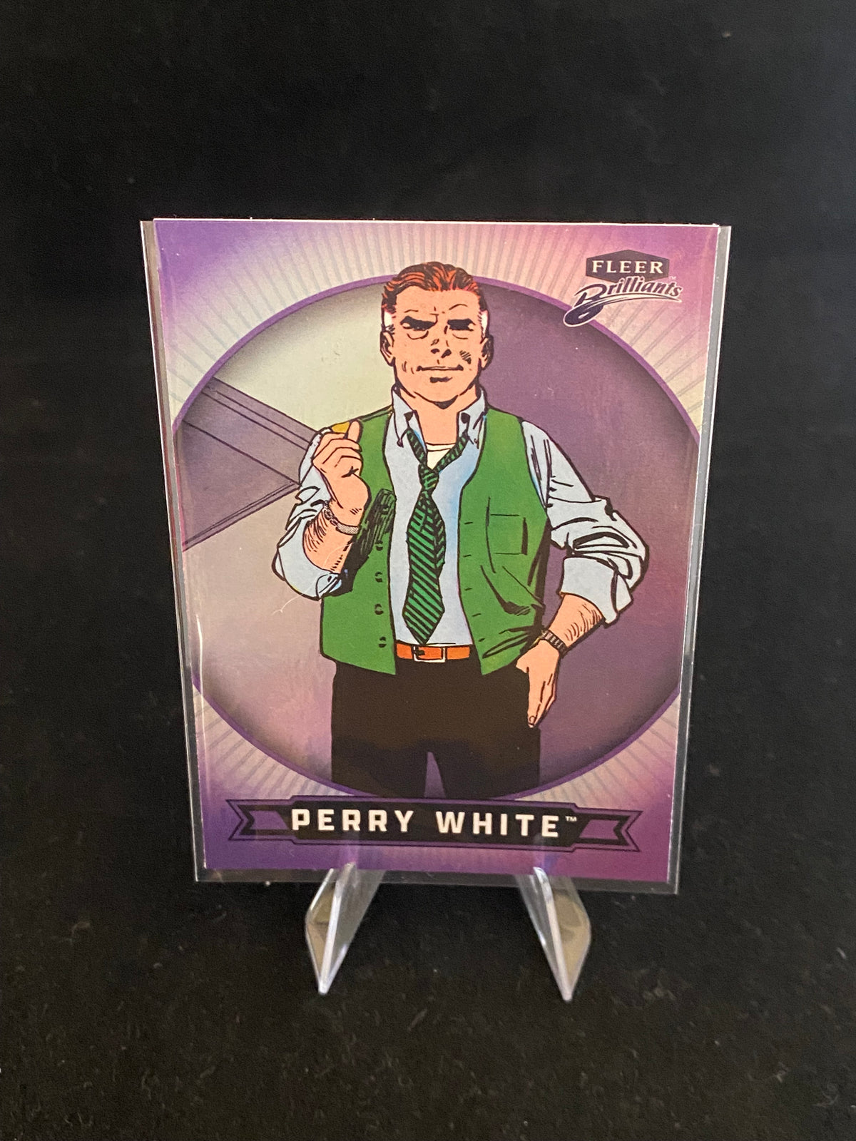 Fleer Brilliant - Perry White - No.4