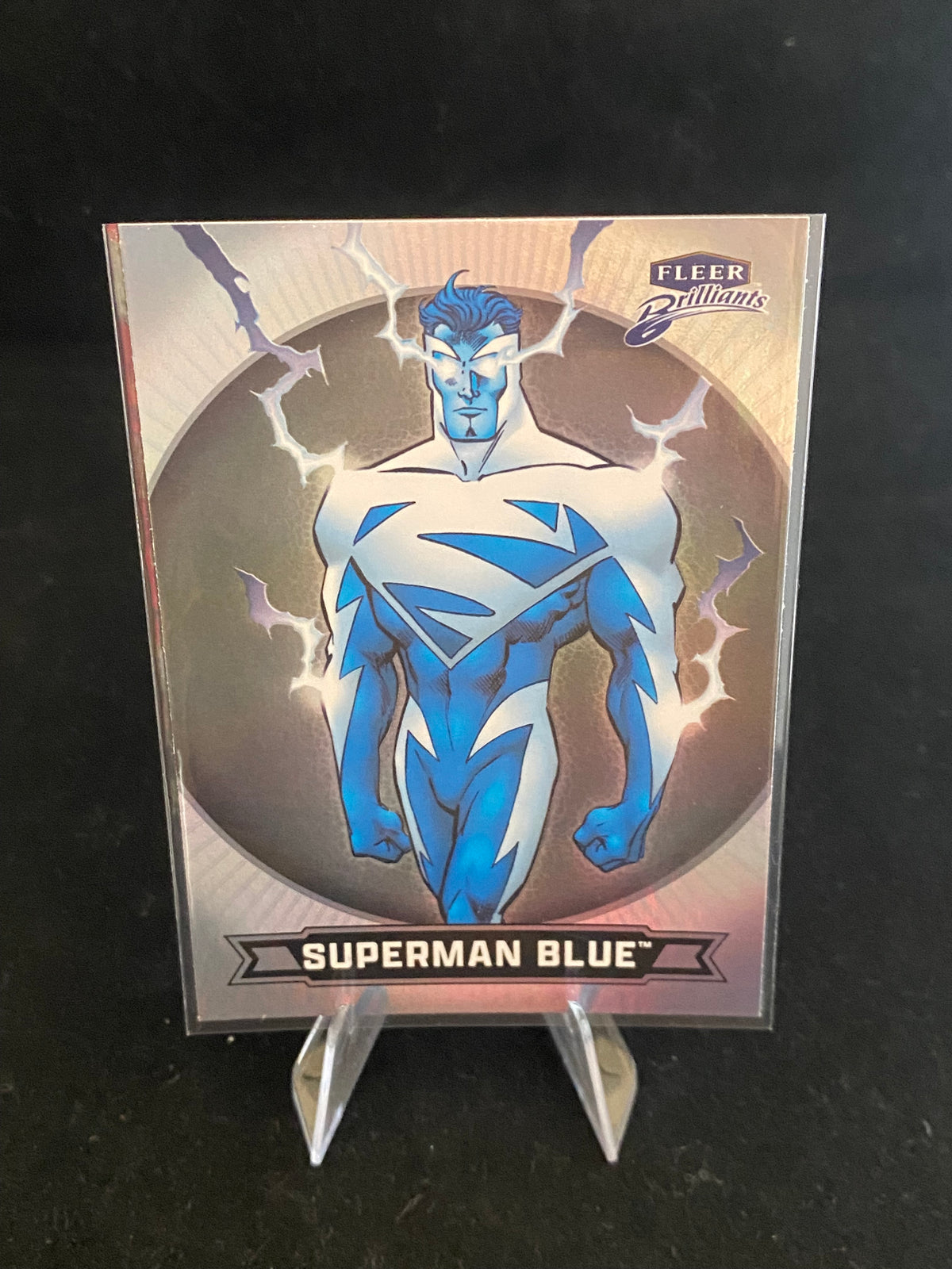 Fleer Brilliant - Superman Blue - No.25