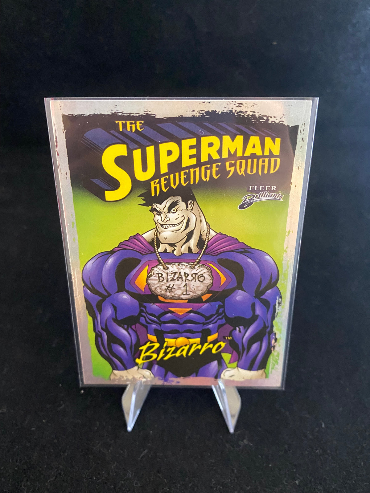 Fleer Brilliants Superman - Bizarro - The Superman Revenge Squad - RS-11