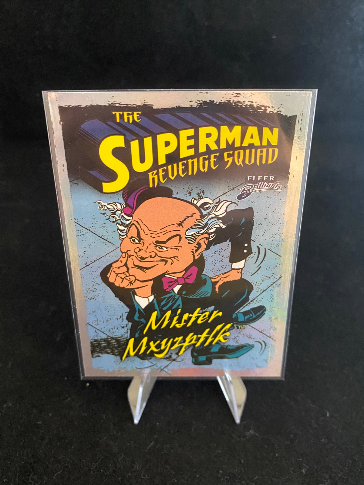 Fleer Brilliants Superman - Mister Mxyzptlk - The Superman Revenge Squad - RS-13