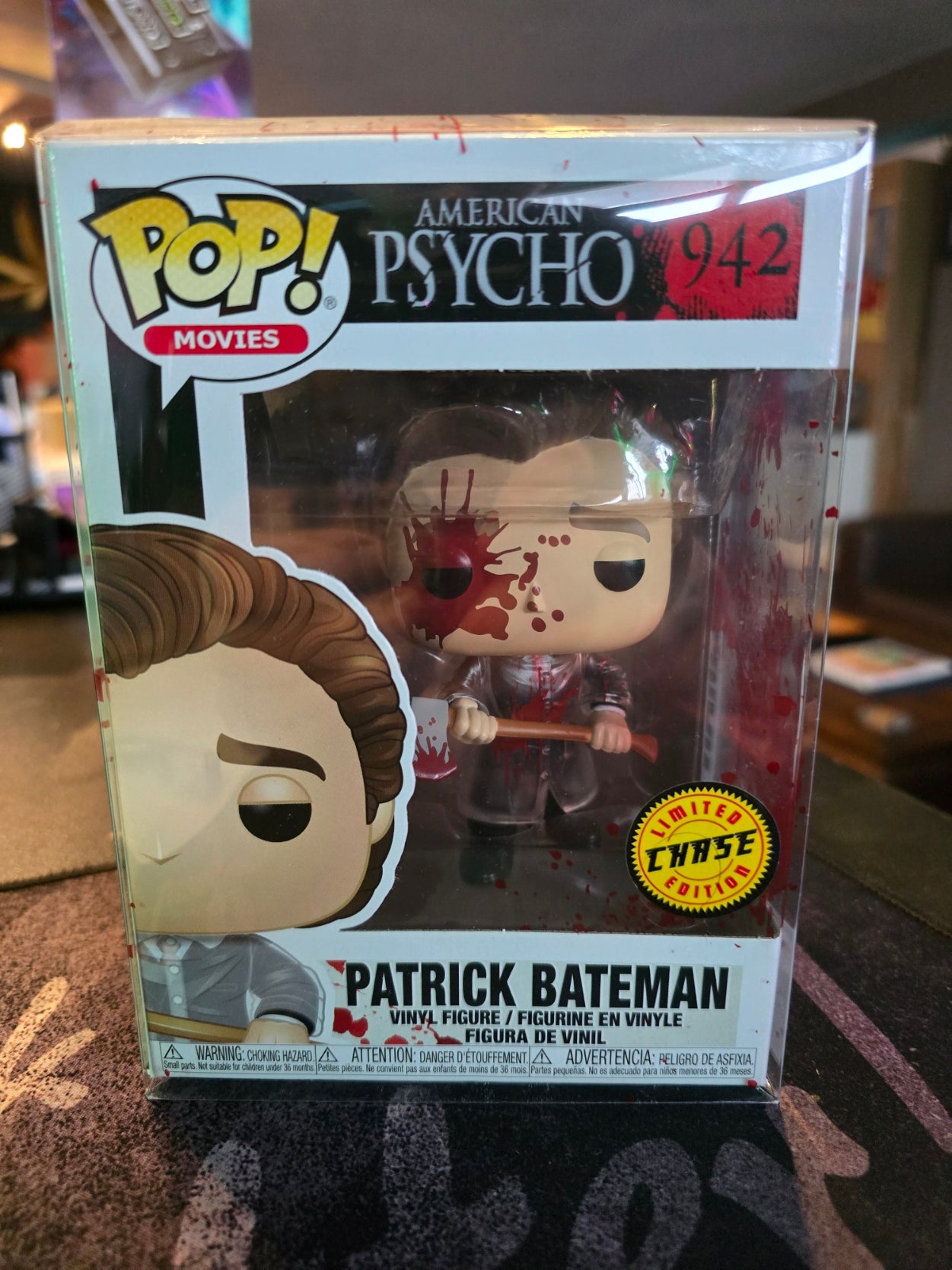 Funko - American Psycho - Patrick Bateman - Chase in Bloody Protector