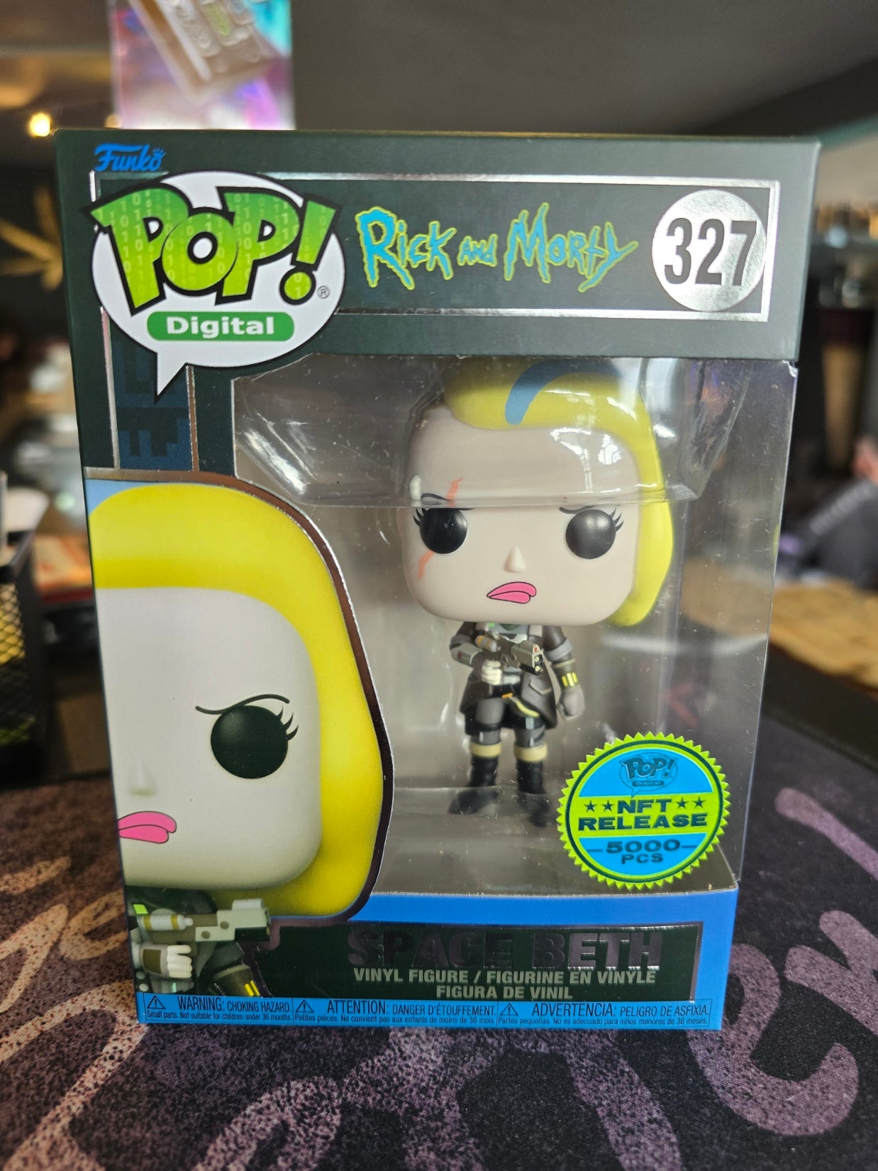 Funko Digital NFT - Rick and Morty - Space Beth