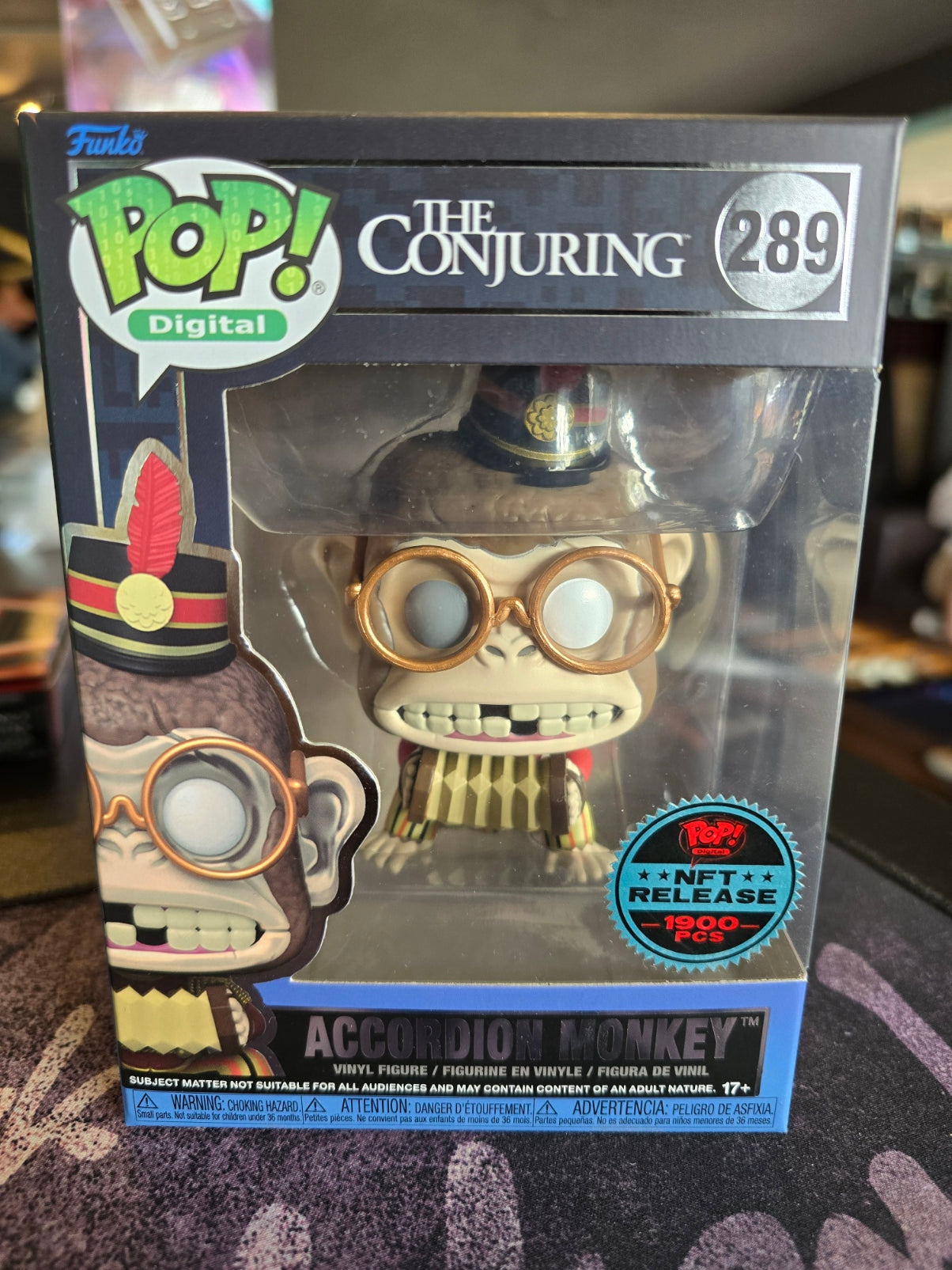 Funko Digital NFT - The Conjuring - Accordion Monkey