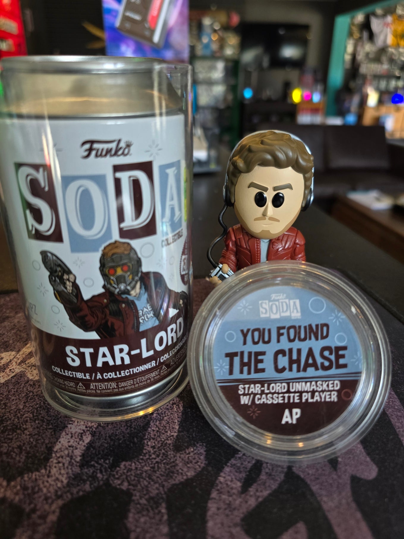Funko Soda - ARTIST PROOF AP CHASE - Star-Lord With Cassette Player