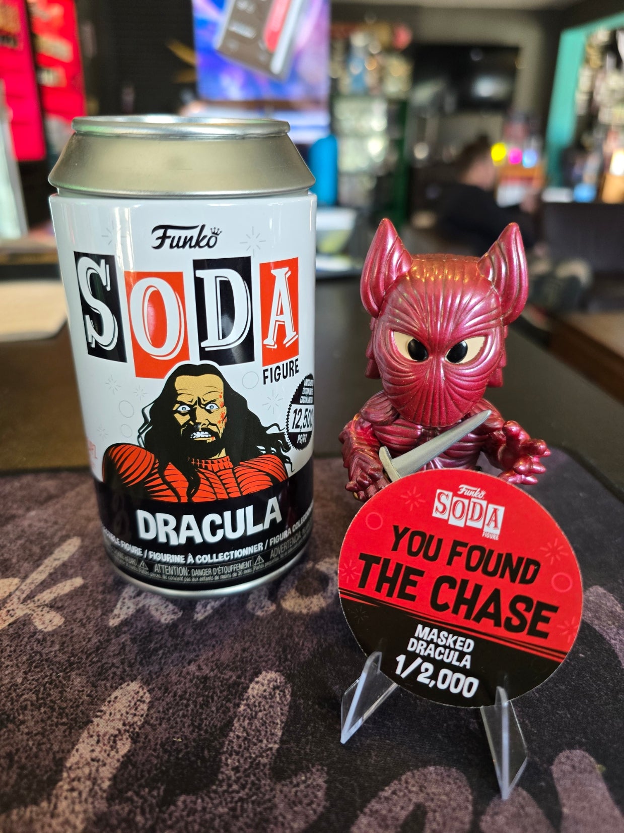 Funko Soda - CHASE - Dracula Masked 1 of 2000