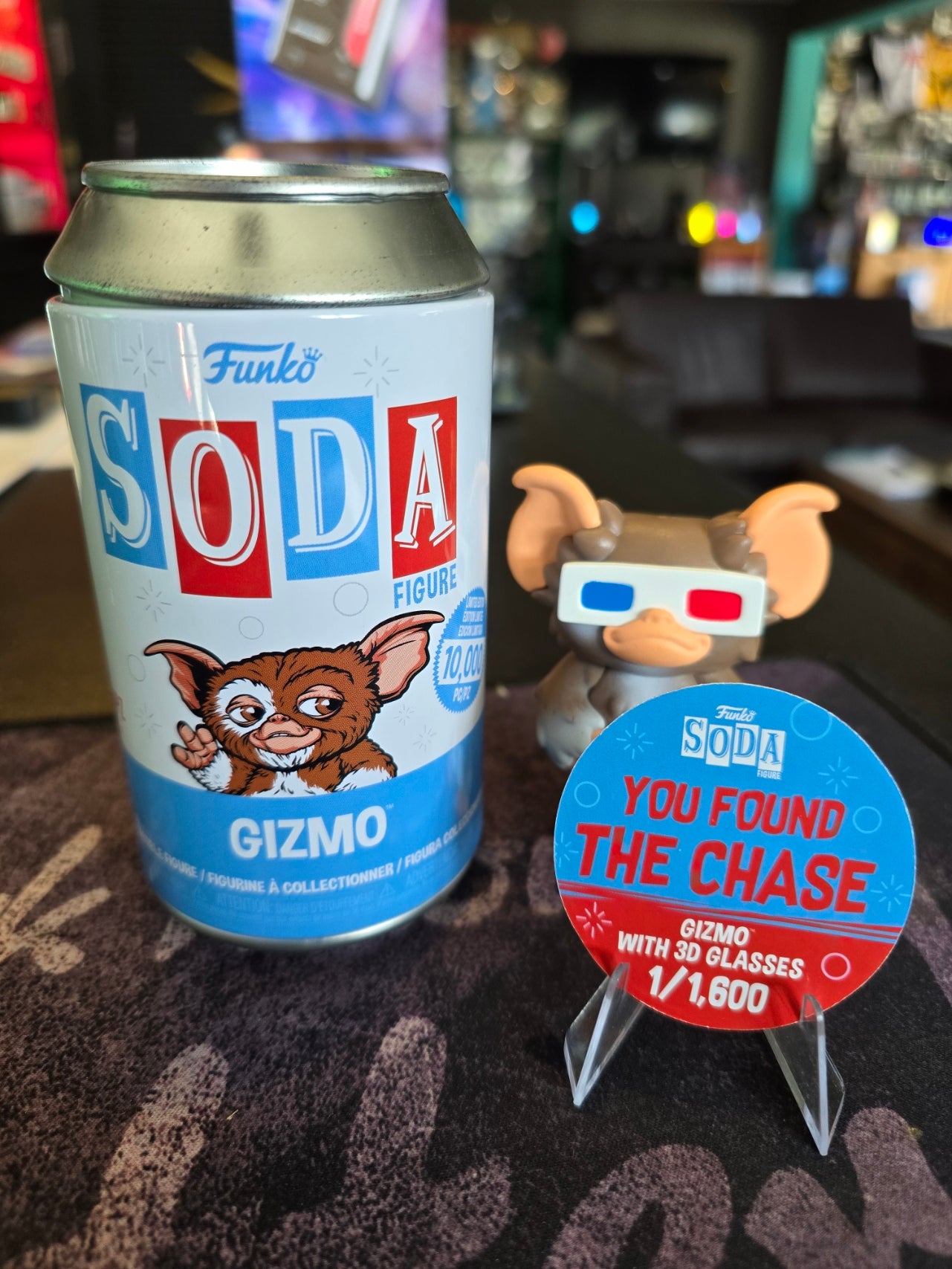 Funko Soda - CHASE - Gizmo with 3d Glasses 1 of 1600
