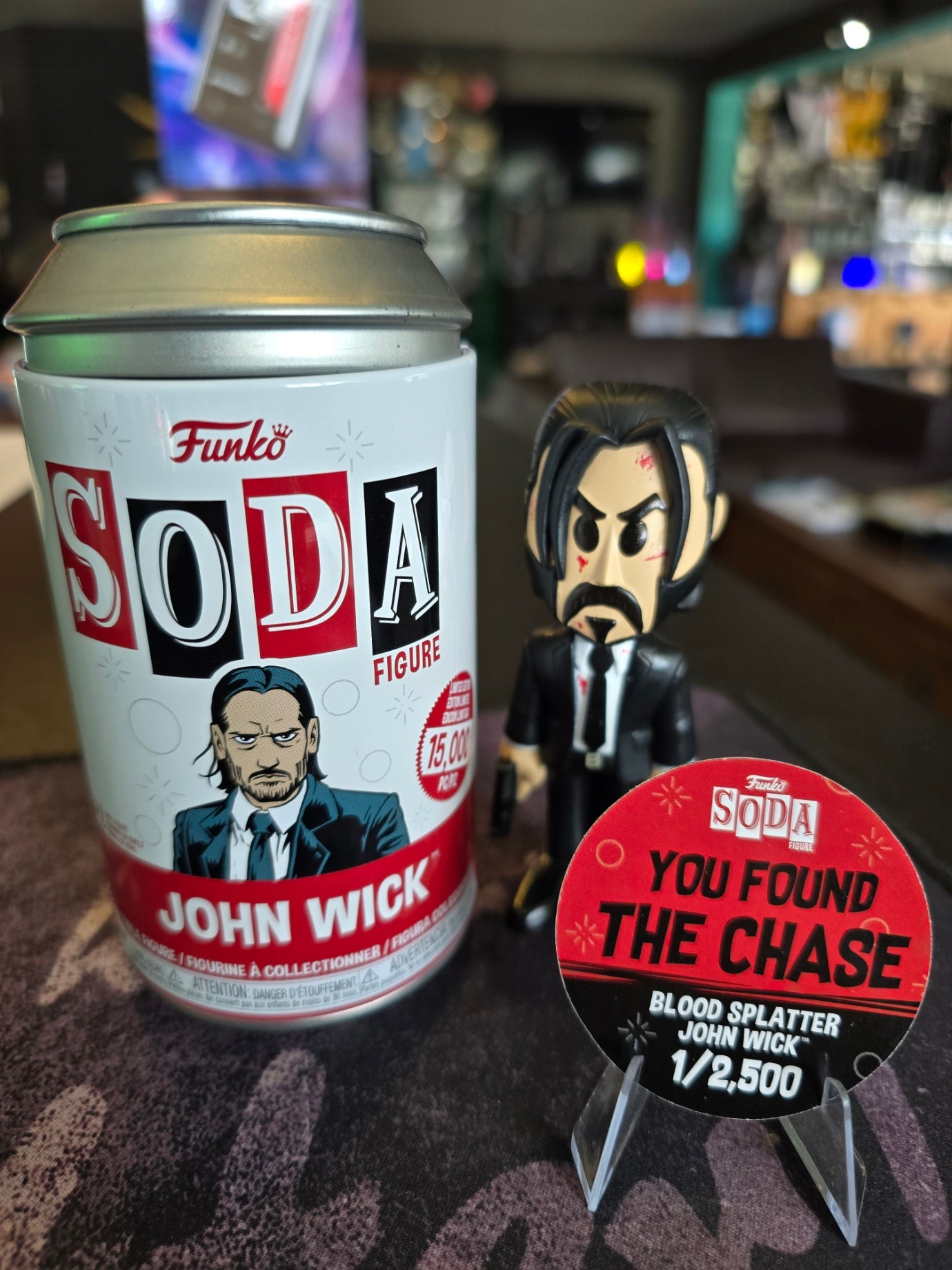 Funko Soda - CHASE - John Wick (Blood Splatter) - 1 of 2500 (Copy)