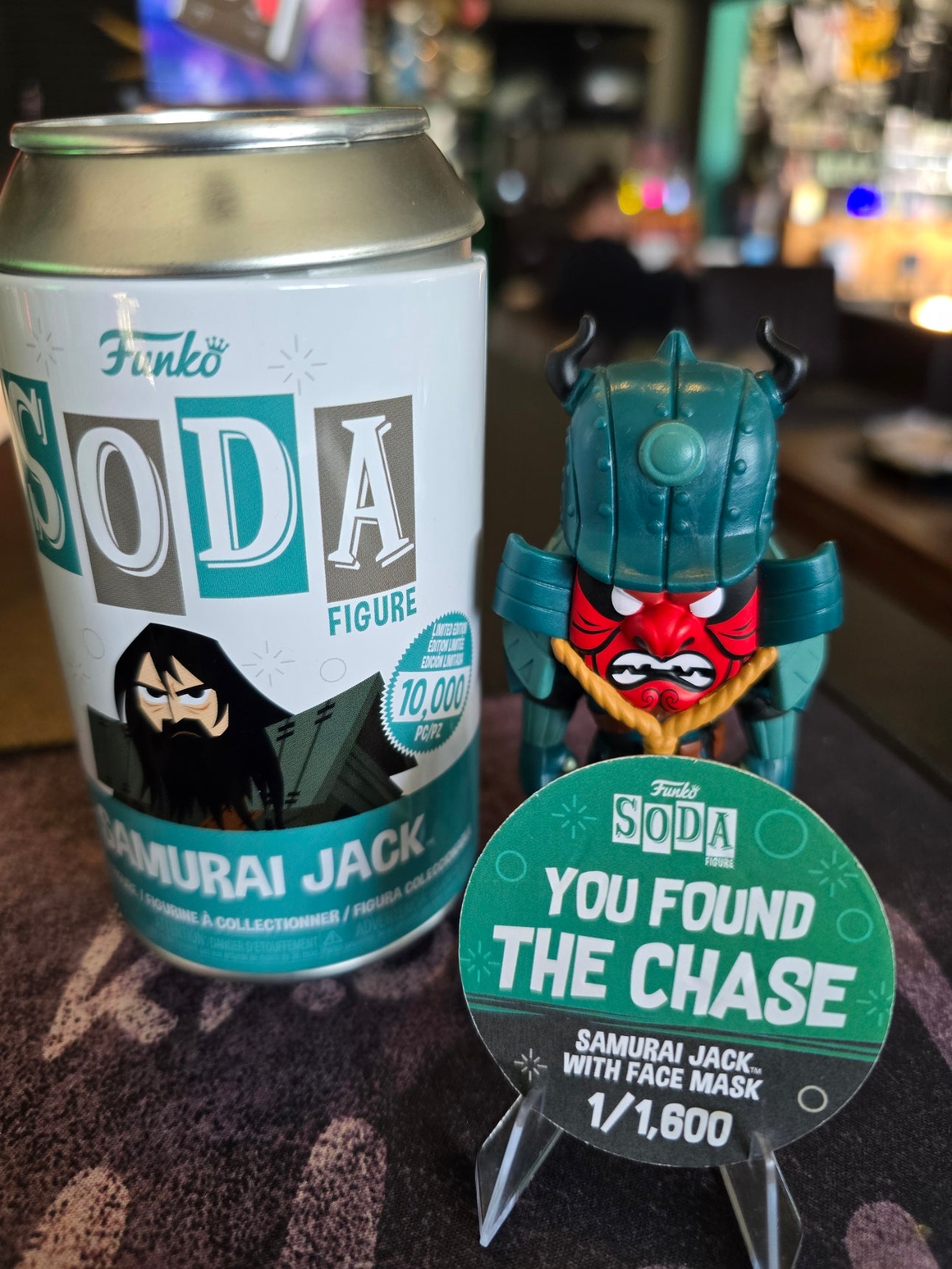 Funko Soda - CHASE - Samurai Jack with Face Mask