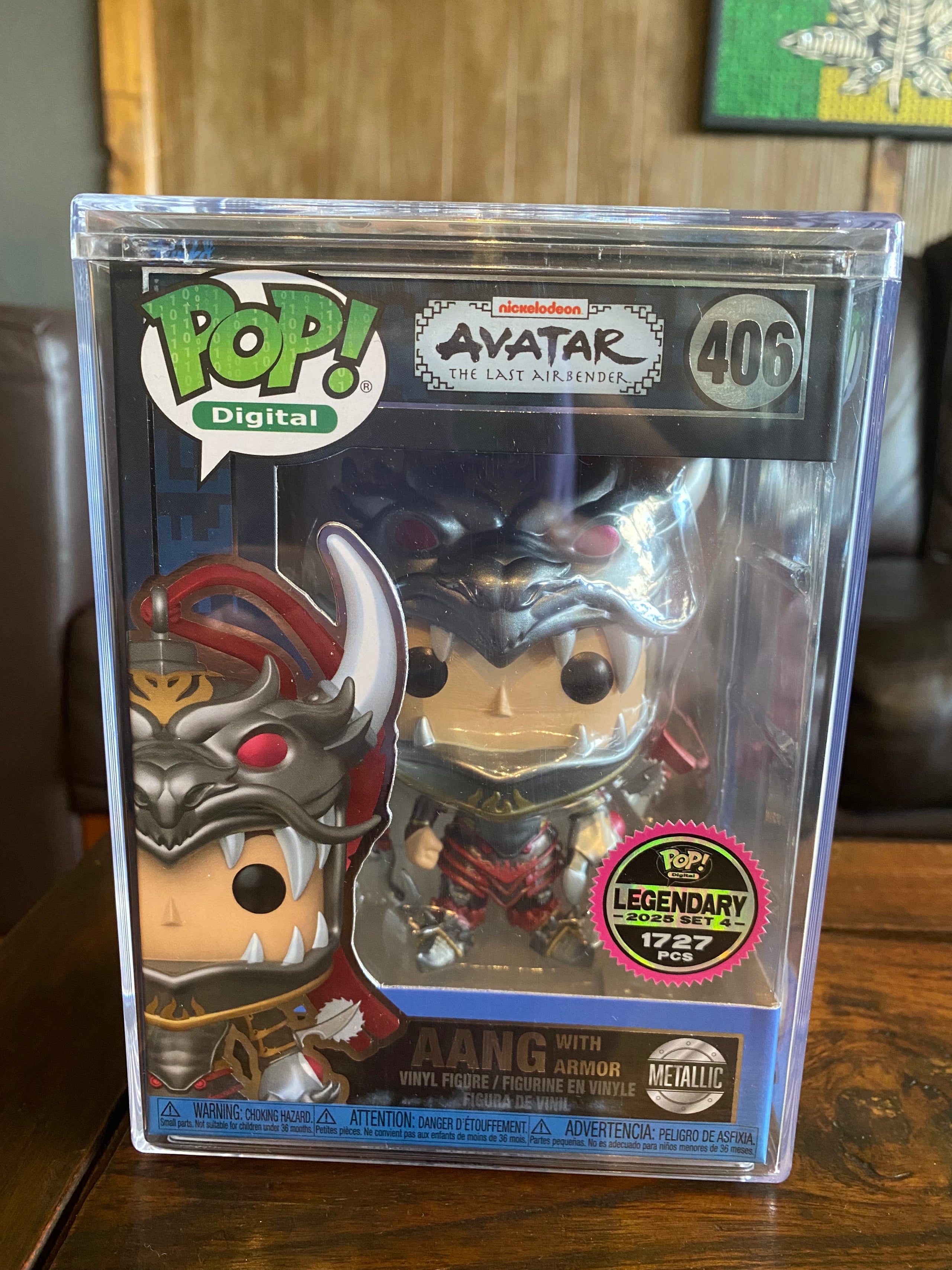 Funko Digital NFT - Avatar The Last Airbender - Aang with Armor