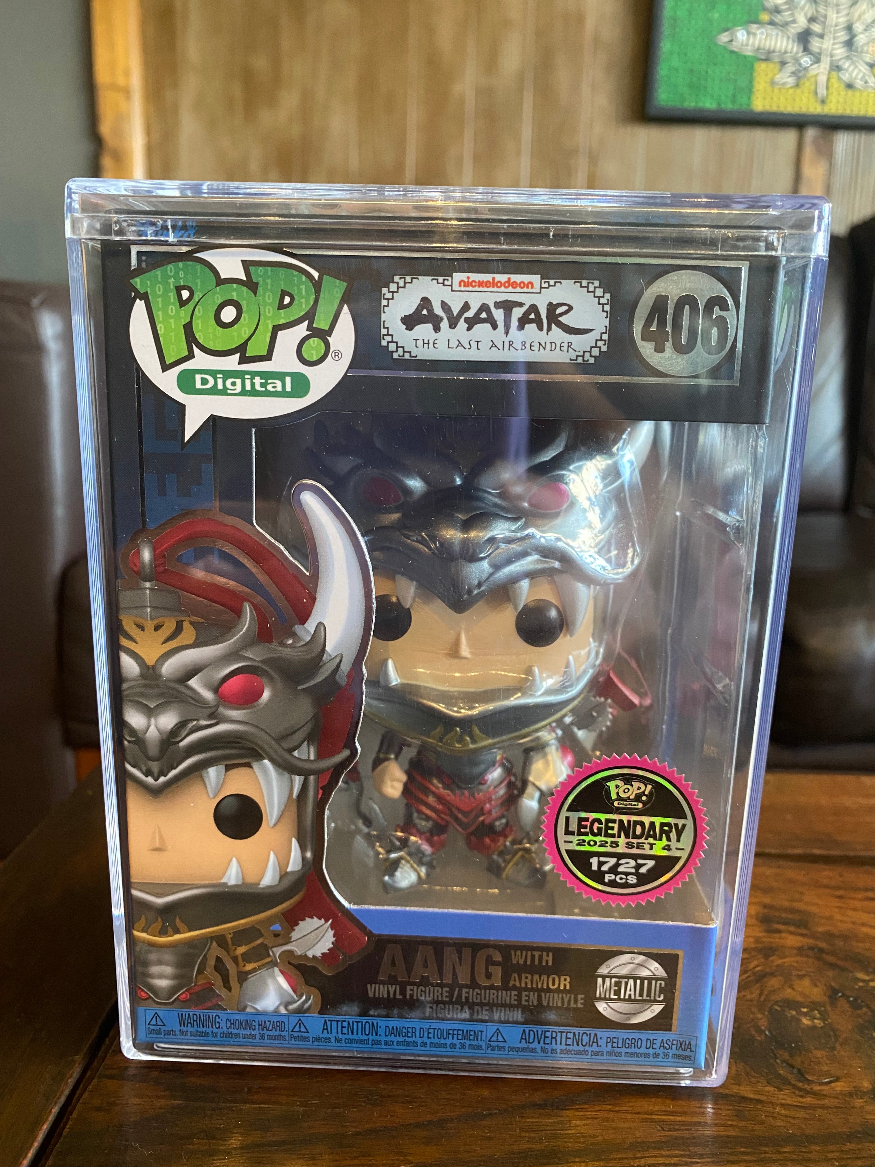 Funko Digital NFT - Avatar The Last Airbender - Aang with Armor 