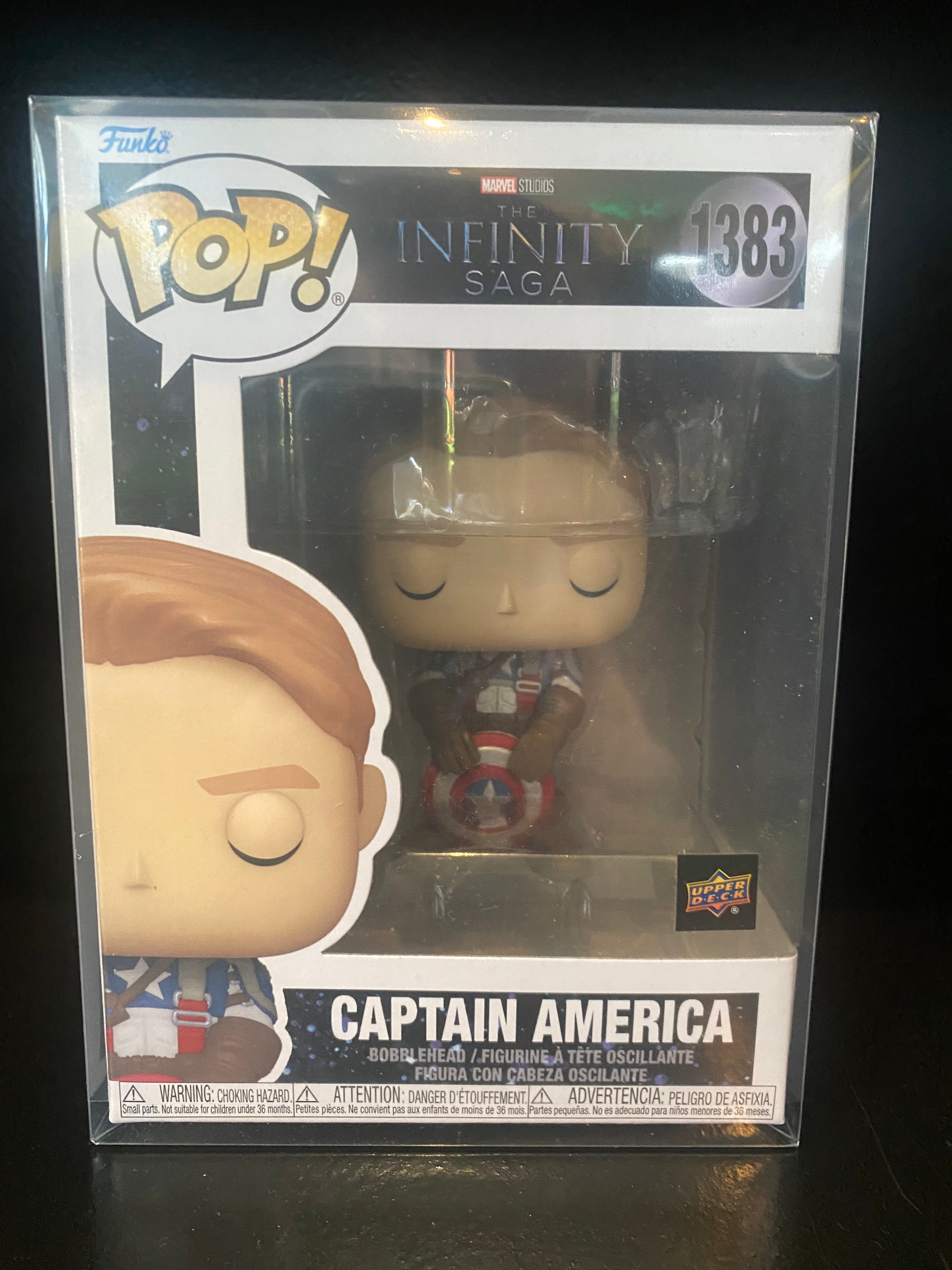 Funko Pop - Marvel Infinity Saga - Upper Deck - Captain America - 1383