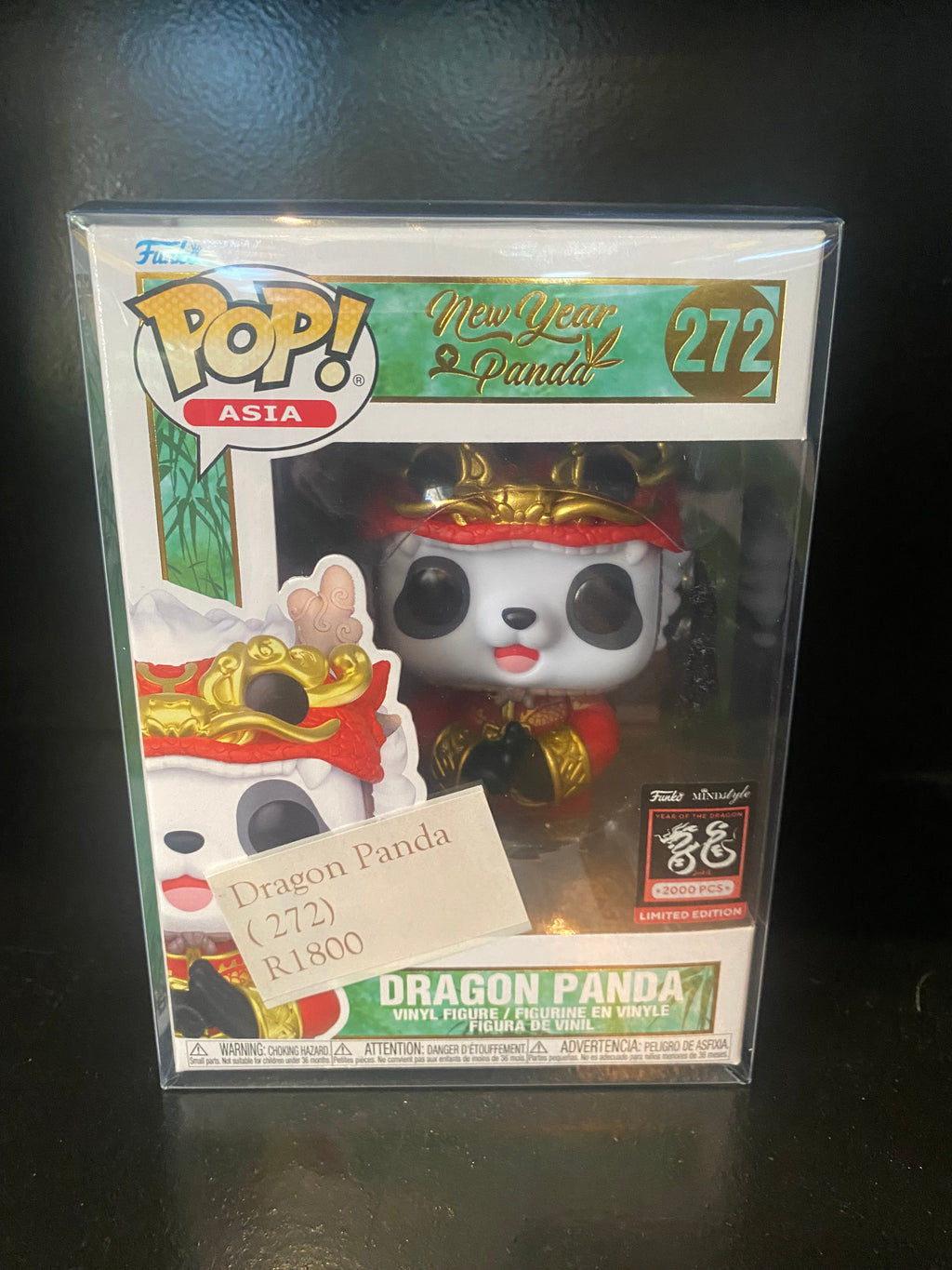 Funko Pop Asia - New Year Panda - Dragon Panda - Year of The Dragon - Mindstyle - Limited Edition - 2000 PCS - 272