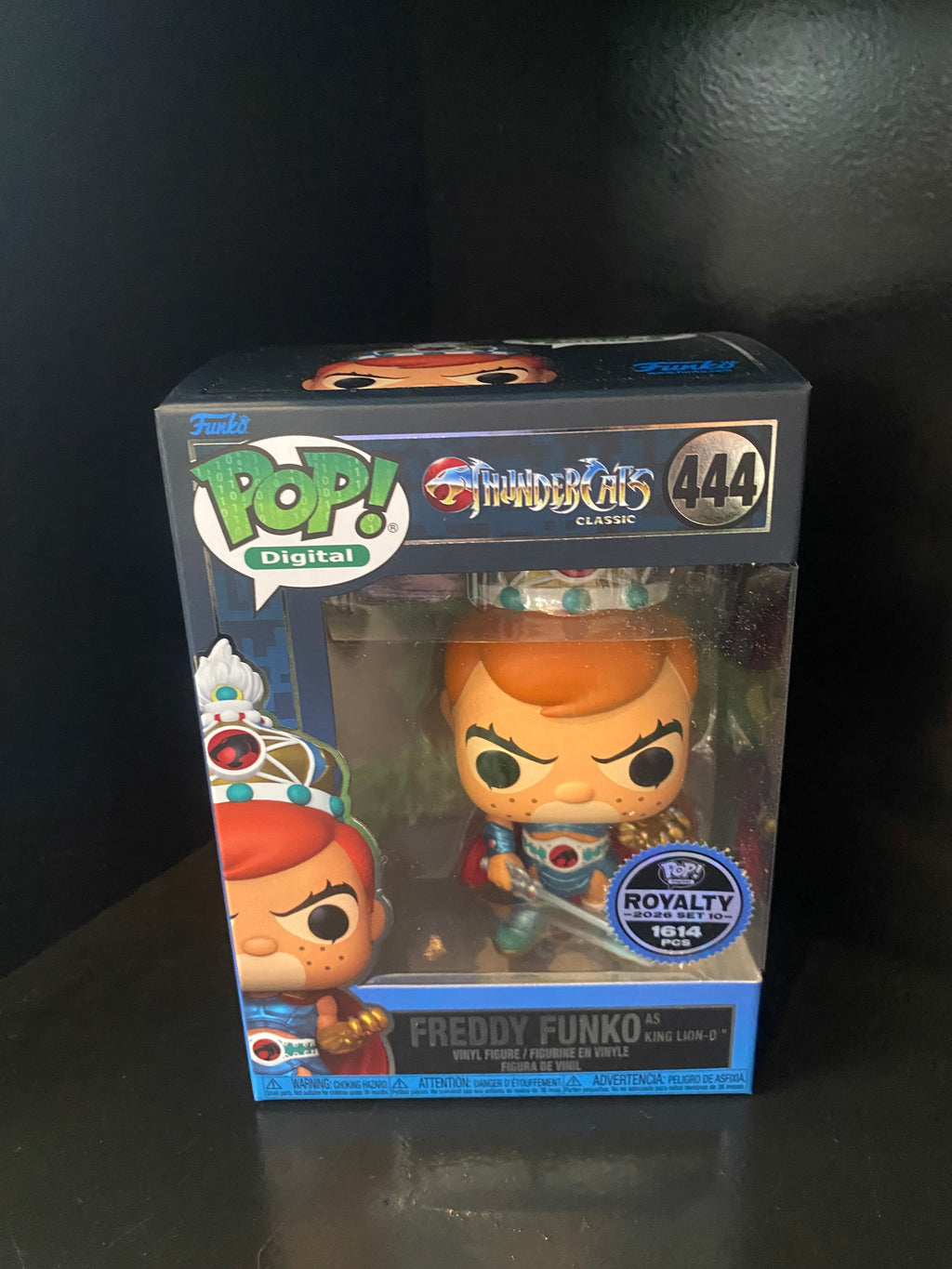 Funko Pop Digital - Freddy Funko as Lion King -0 - Thundercats - Royalty 2026 Set - 1614 PCS - 444