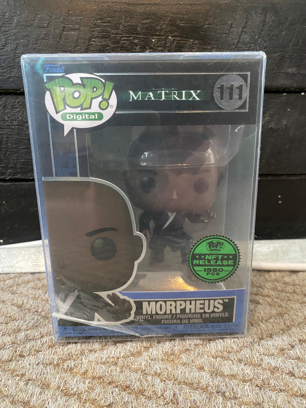 Funko Pop Digital - The Matrix - Morpheus - NFT Release 1550 PCS - 111