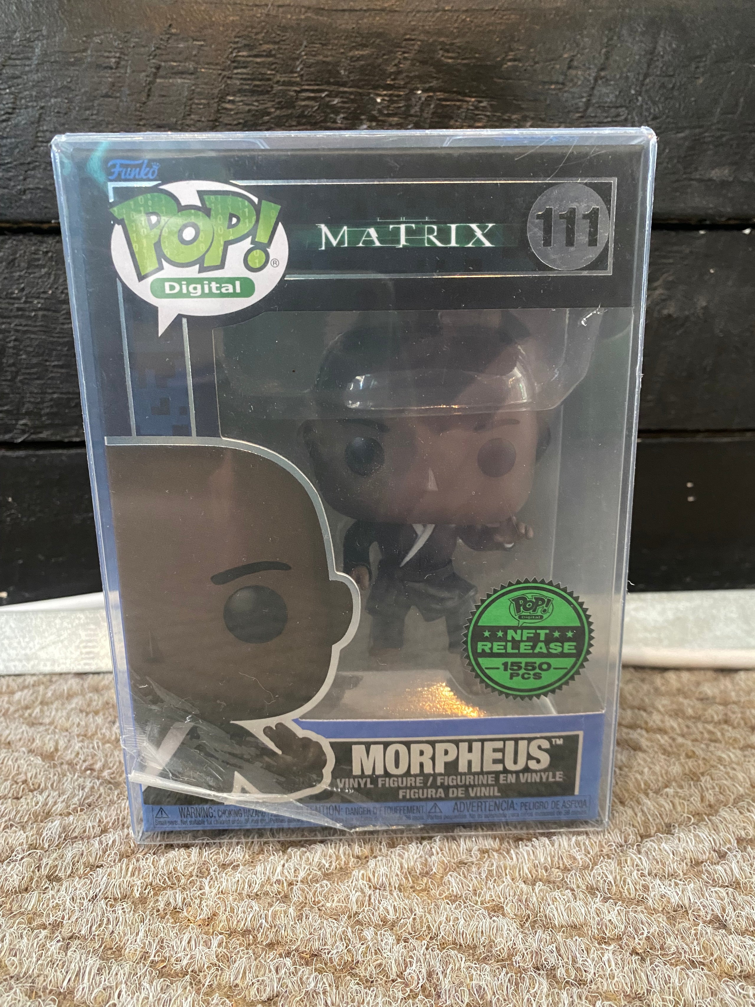 Funko Pop Digital - The Matrix - Morpheus - NFT Release 1550 PCS - 111