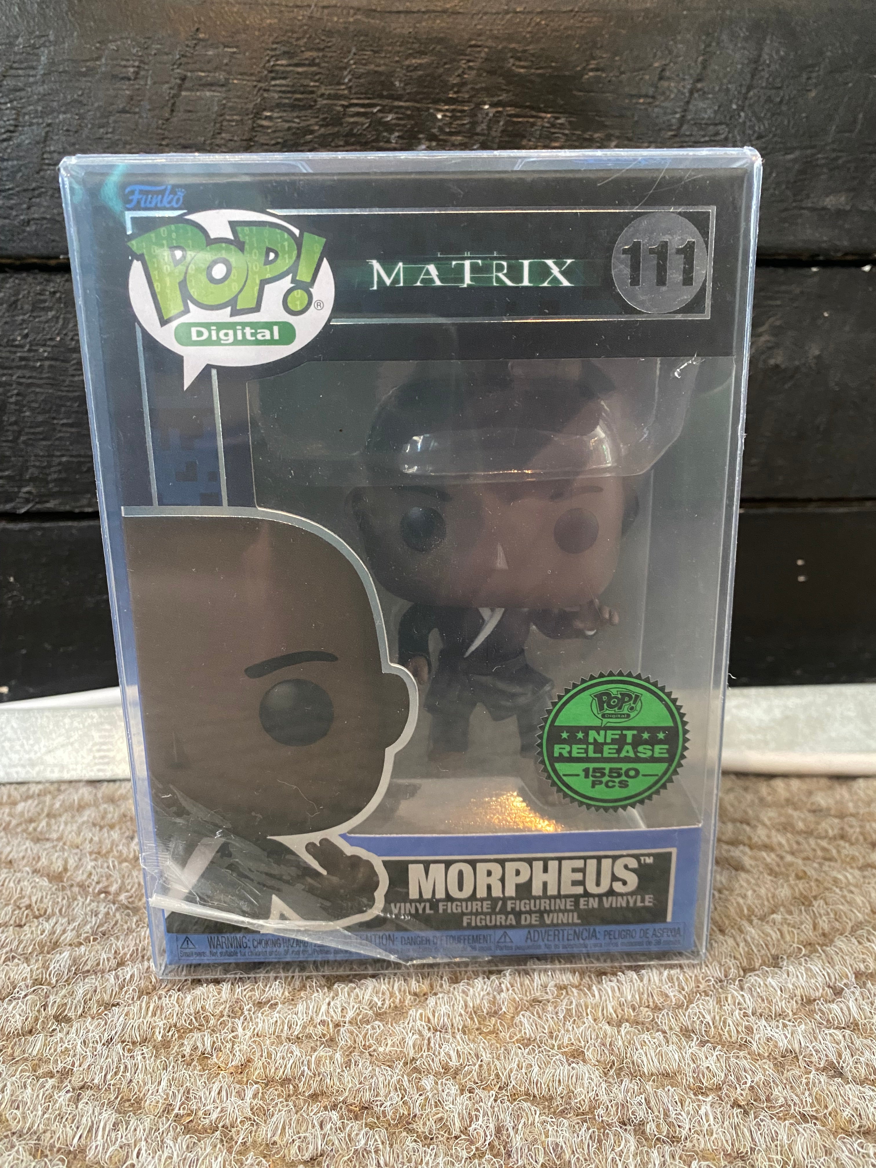 Funko Pop Digital - The Matrix - Morpheus - NFT Release 1550 PCS - 111
