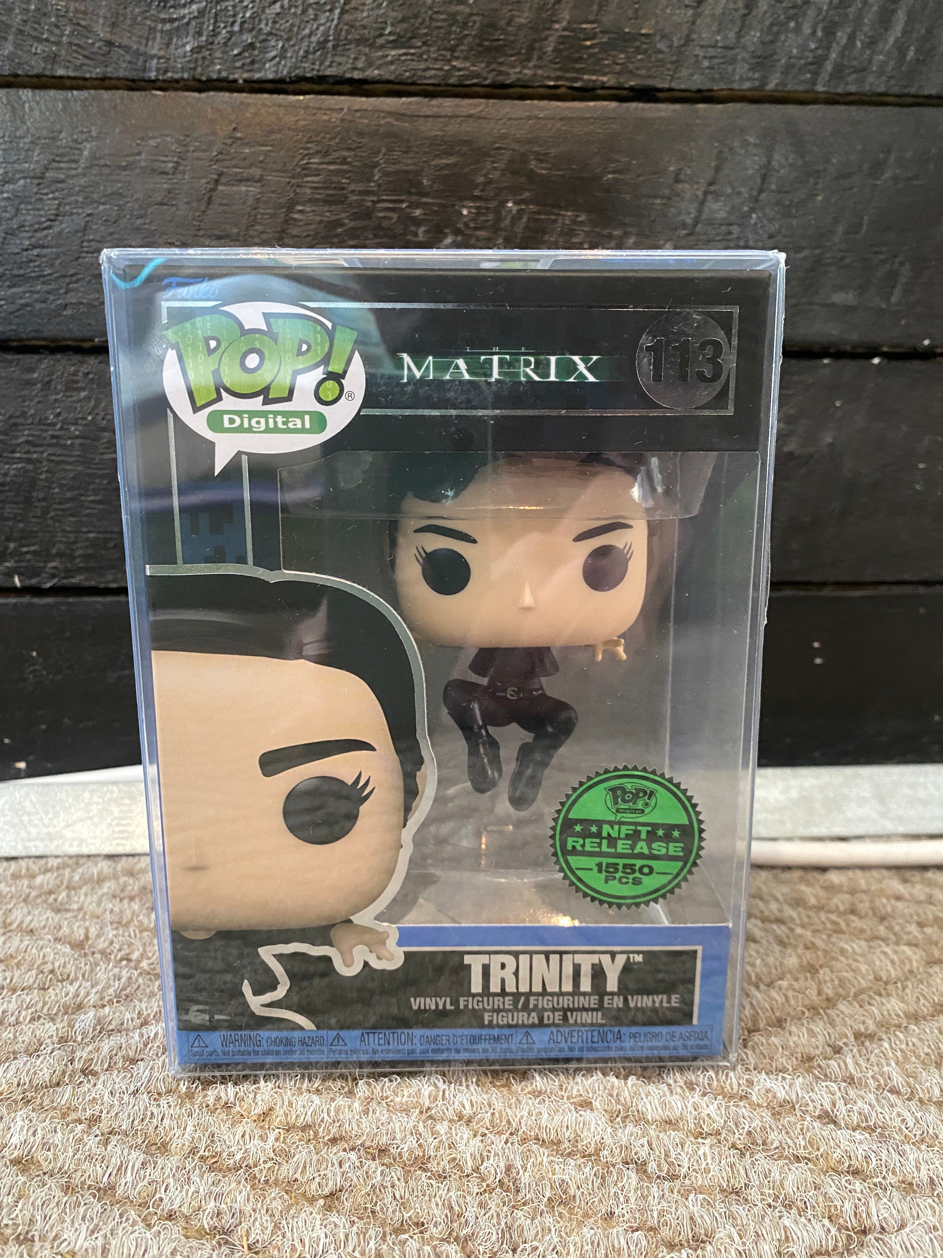 Funko Pop Digital - The Matrix - Trinity - NFT Release 1550 PCS - 113