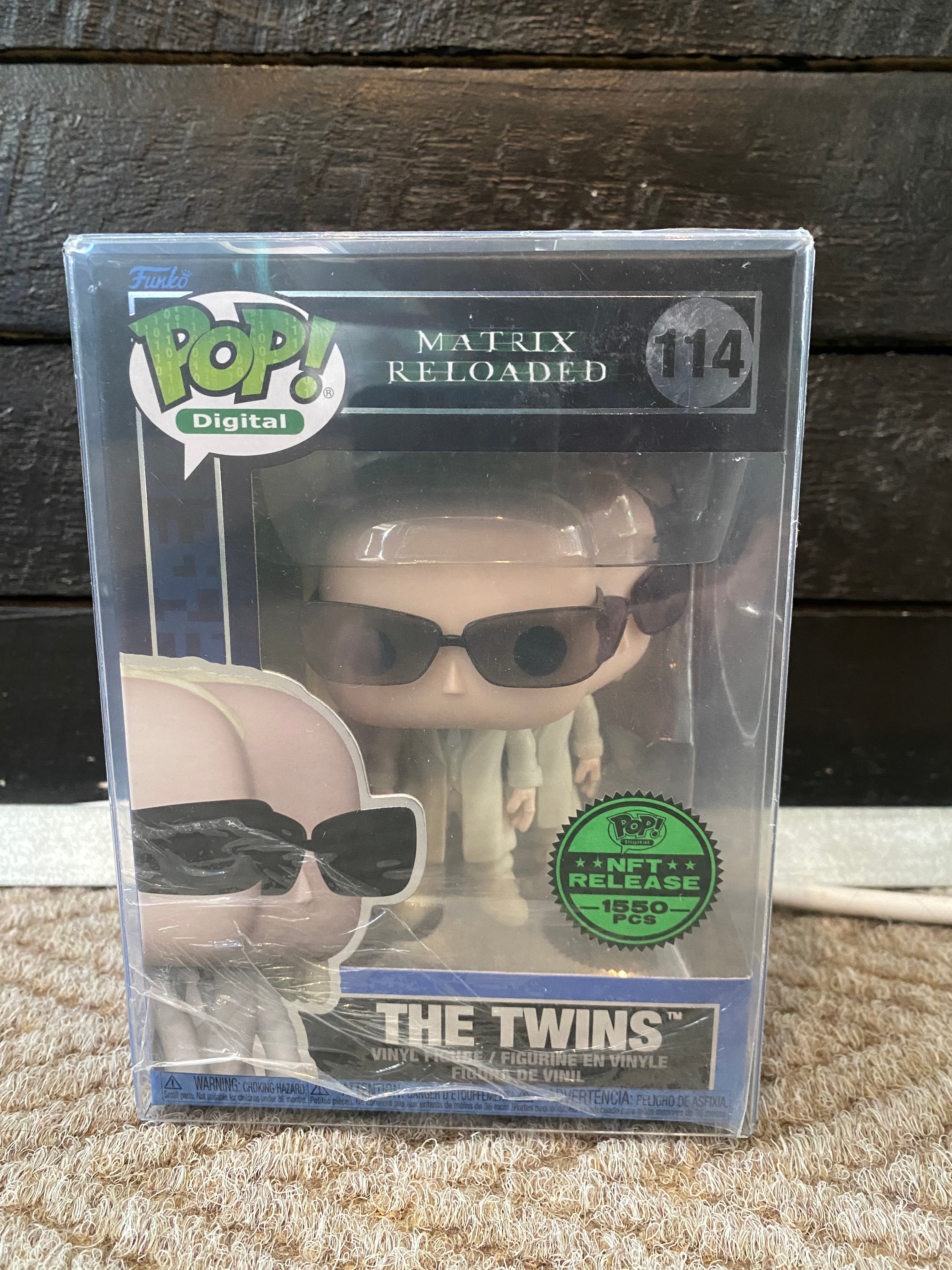 Funko Pop Digital - The Matrix Reloaded - The Twins - NFT Release 1550 PCS - 114