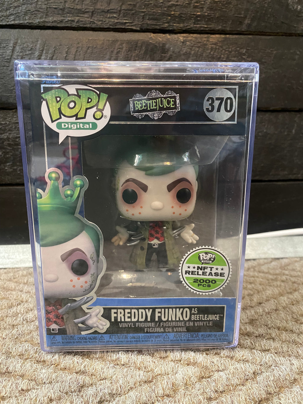 Funko Pop Digital NFT - Beetlejuice - Freddy Funko as Beetlejuice - 2000 PCS - 370