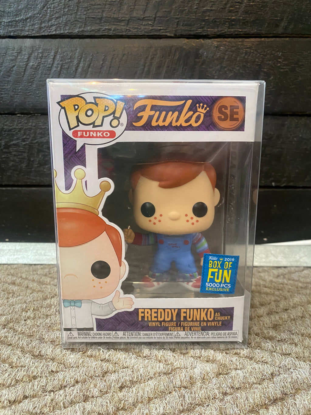 Funko Pop Funko - Freddy Funko as Chucky - 2019 Box of Fun - Exclusive - 5000 PCS - SE 