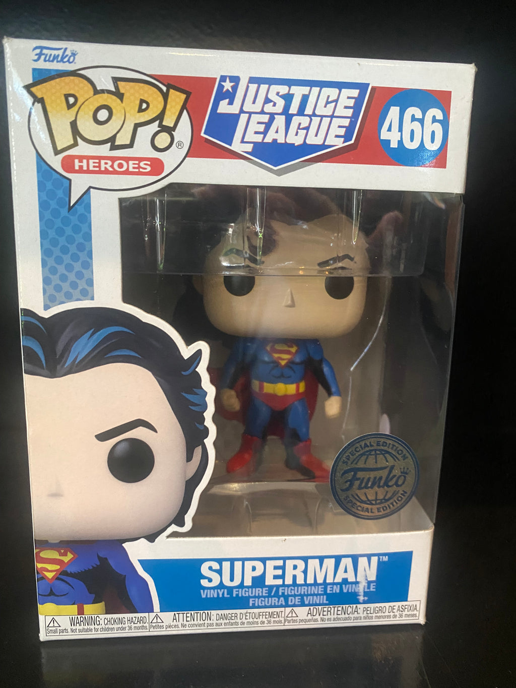 Funko Pop Heroes - Justice League - Superman - Special Edition - 466