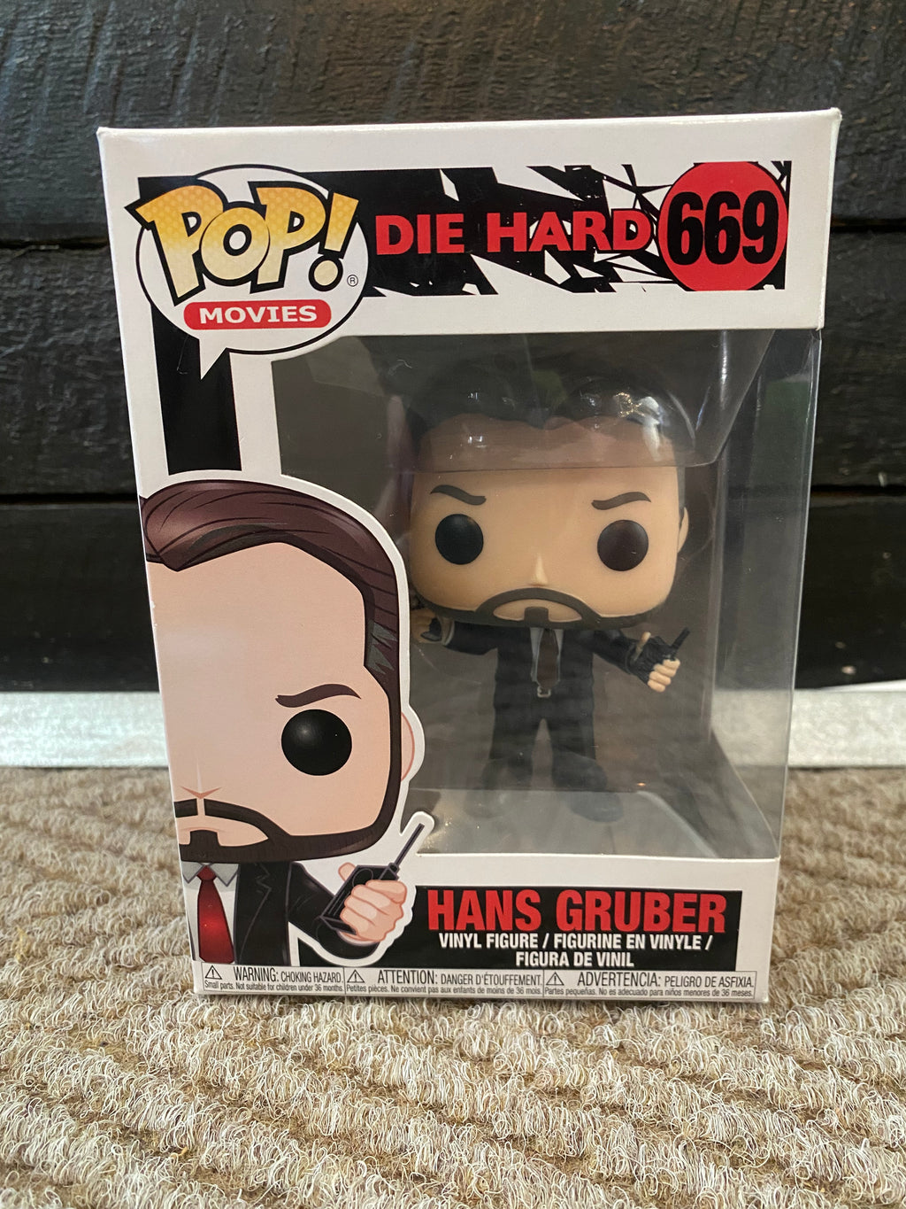 Funko Pop Movies - Die Hard - Hans Gruber - 669