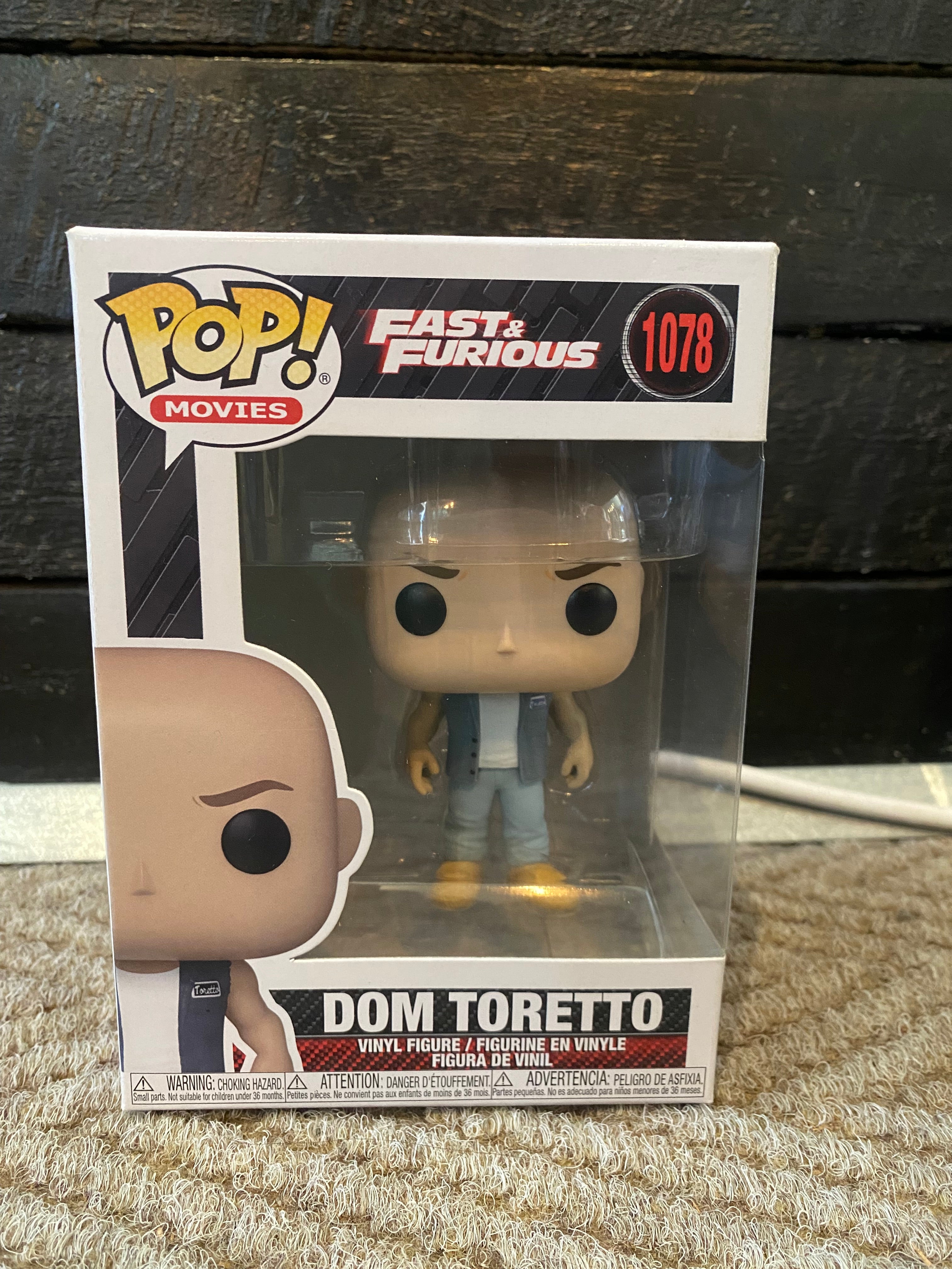 Funko Pop Movies - Fast and Furious - Dom Toretto - 1078