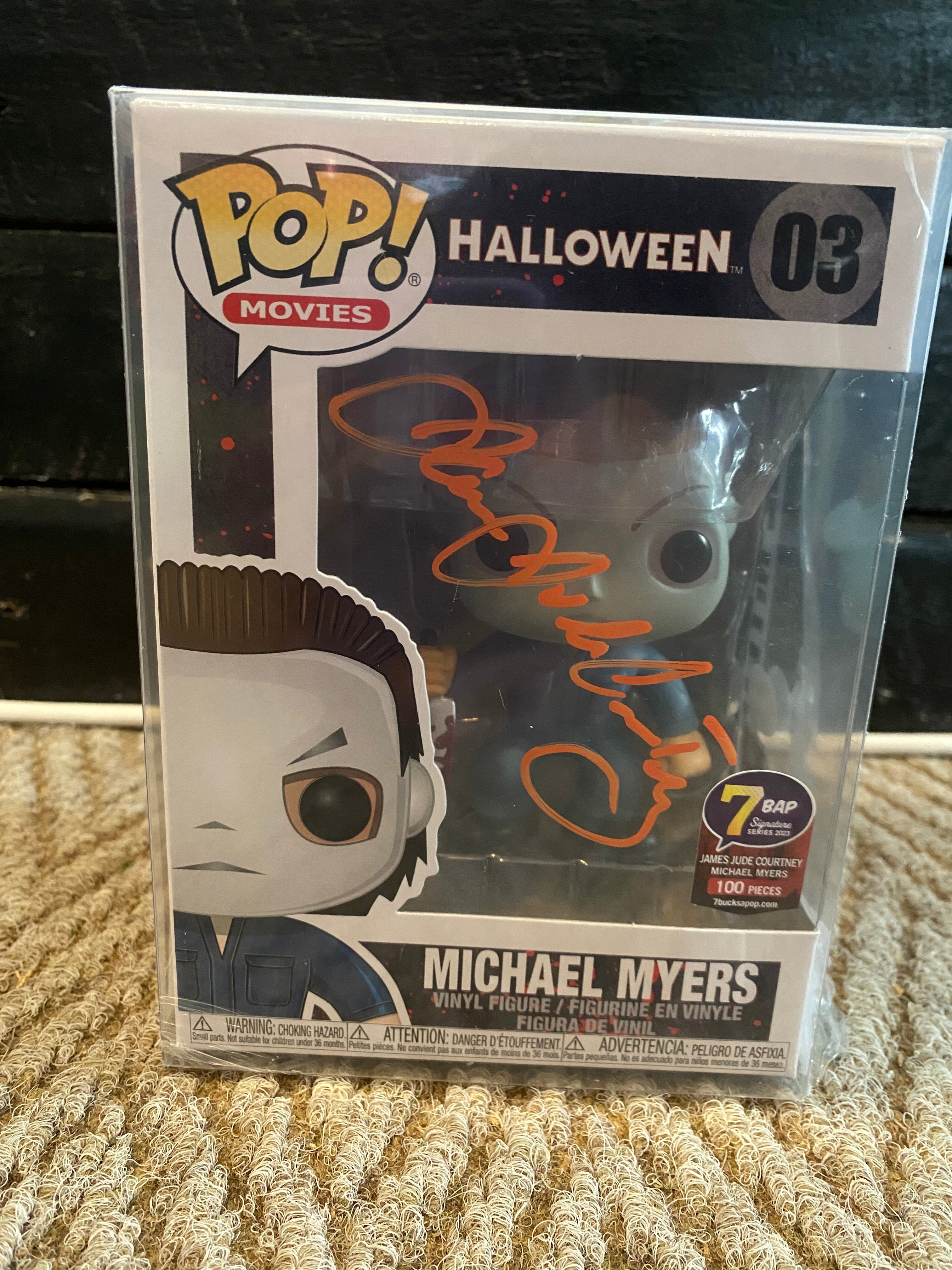 Funko Pop Movies - Halloween - Michael Myers - Signed by James Jude Courtney - Certified - 7 BAP Signature Series 2023 - 03
