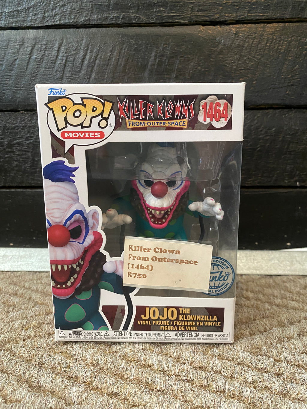 Funko Pop Movies - Killer Klowns From Outer Space - Jojo The Klownzilla - Special Edition - 1464