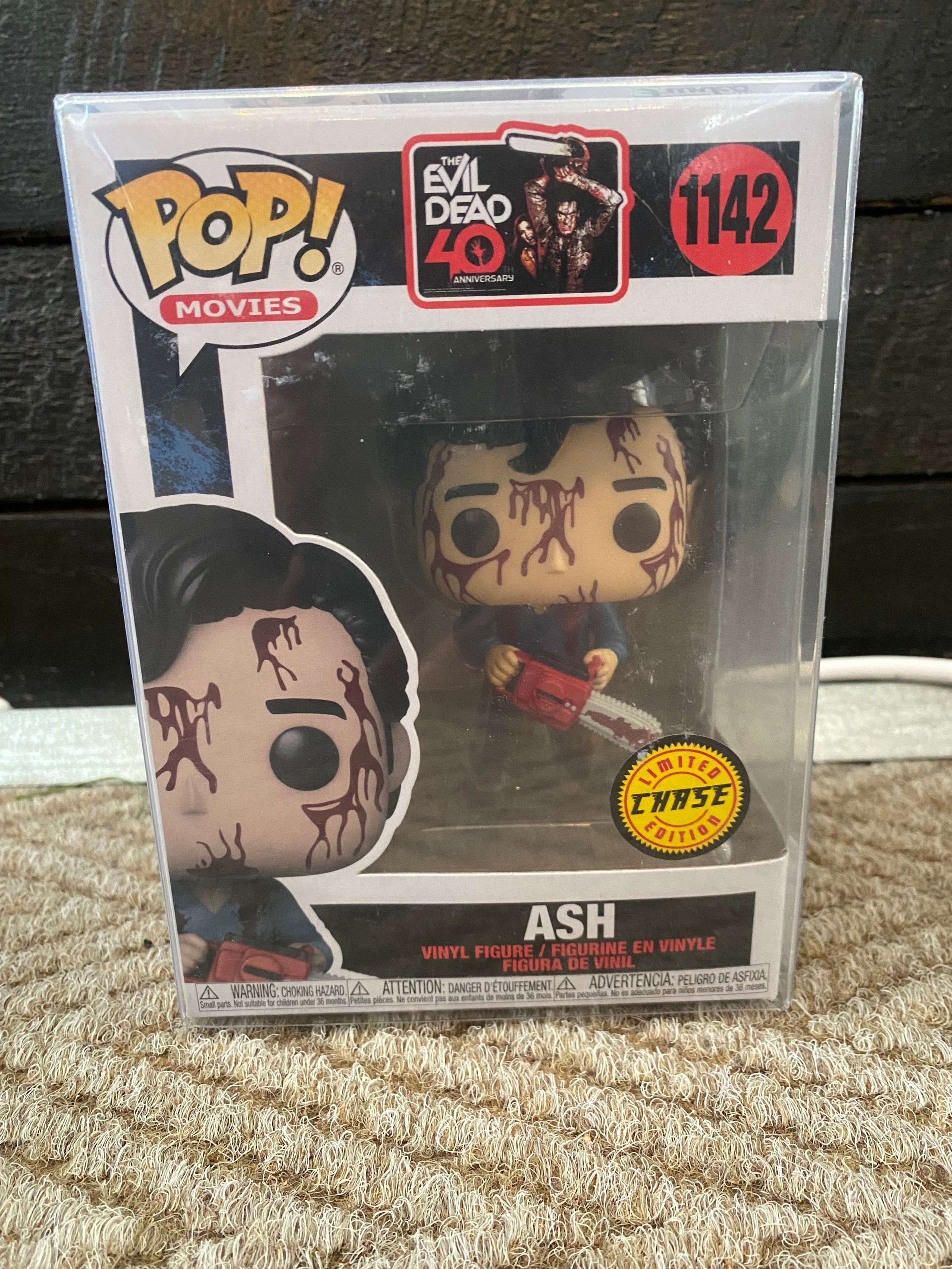 Funko Pop Movies - The Evil Dead 40 Anniversary - Ash - Limited Chase Edition - 1142