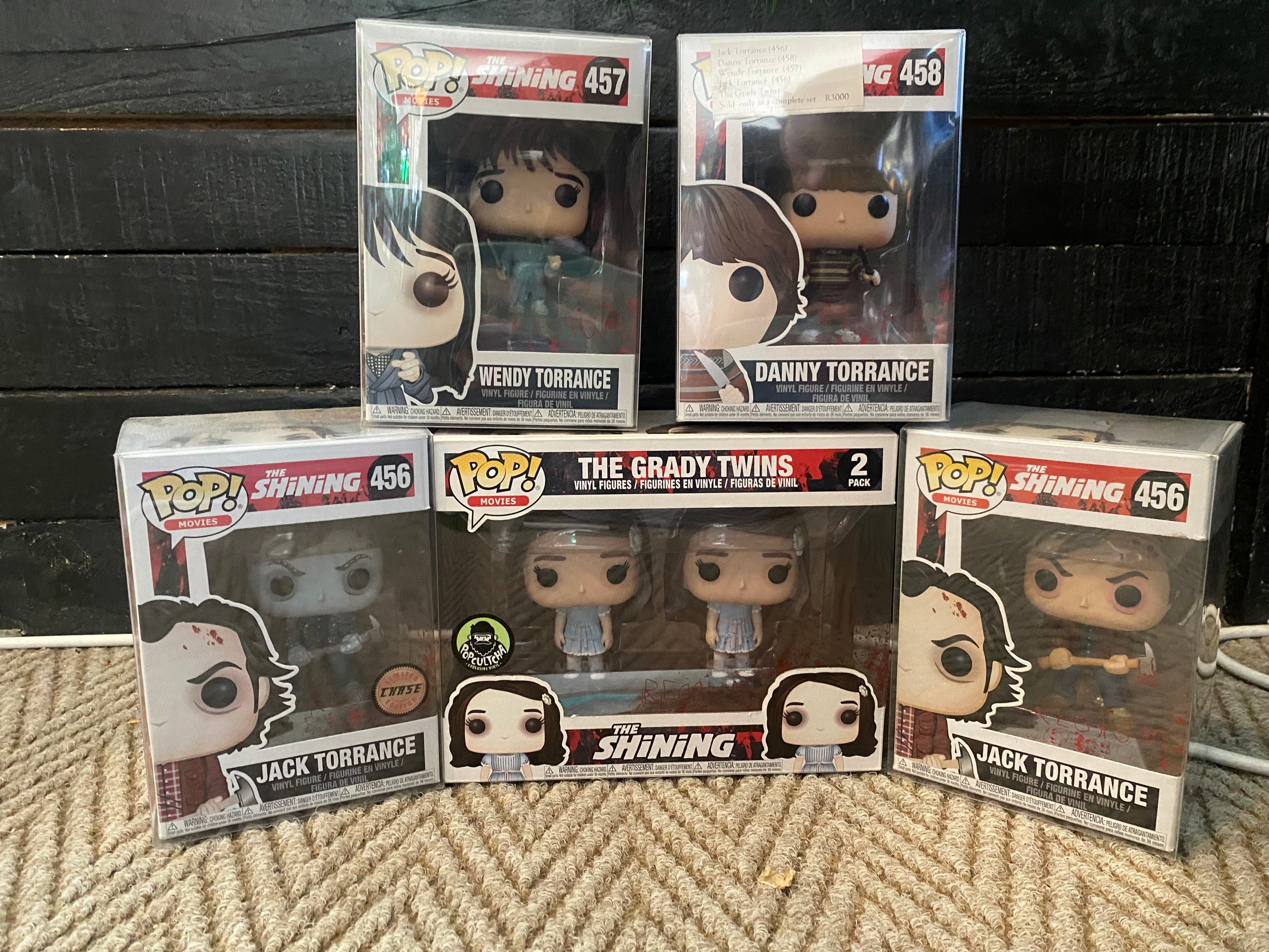Funko Pop Movies - The Shining Full Set