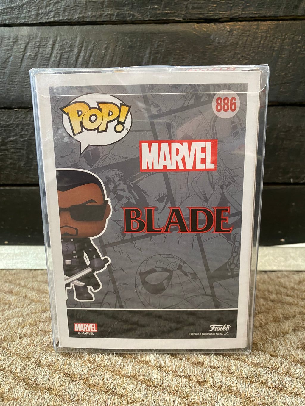 Funko Pop Marvel - Blade - Limited Edition - 886