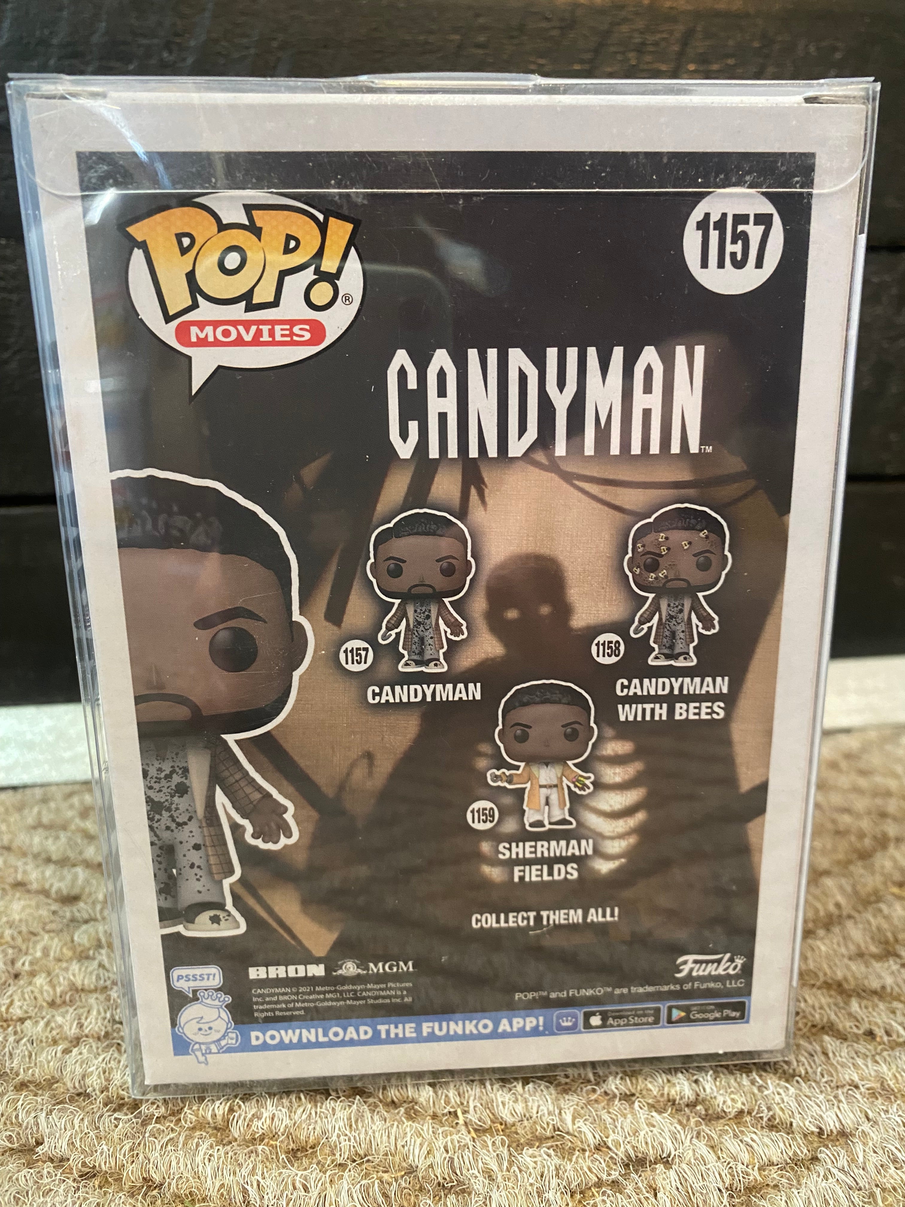 Funko Pop Movies - Candyman - Candyman - Signed by Tony Todd - Certified - 1157