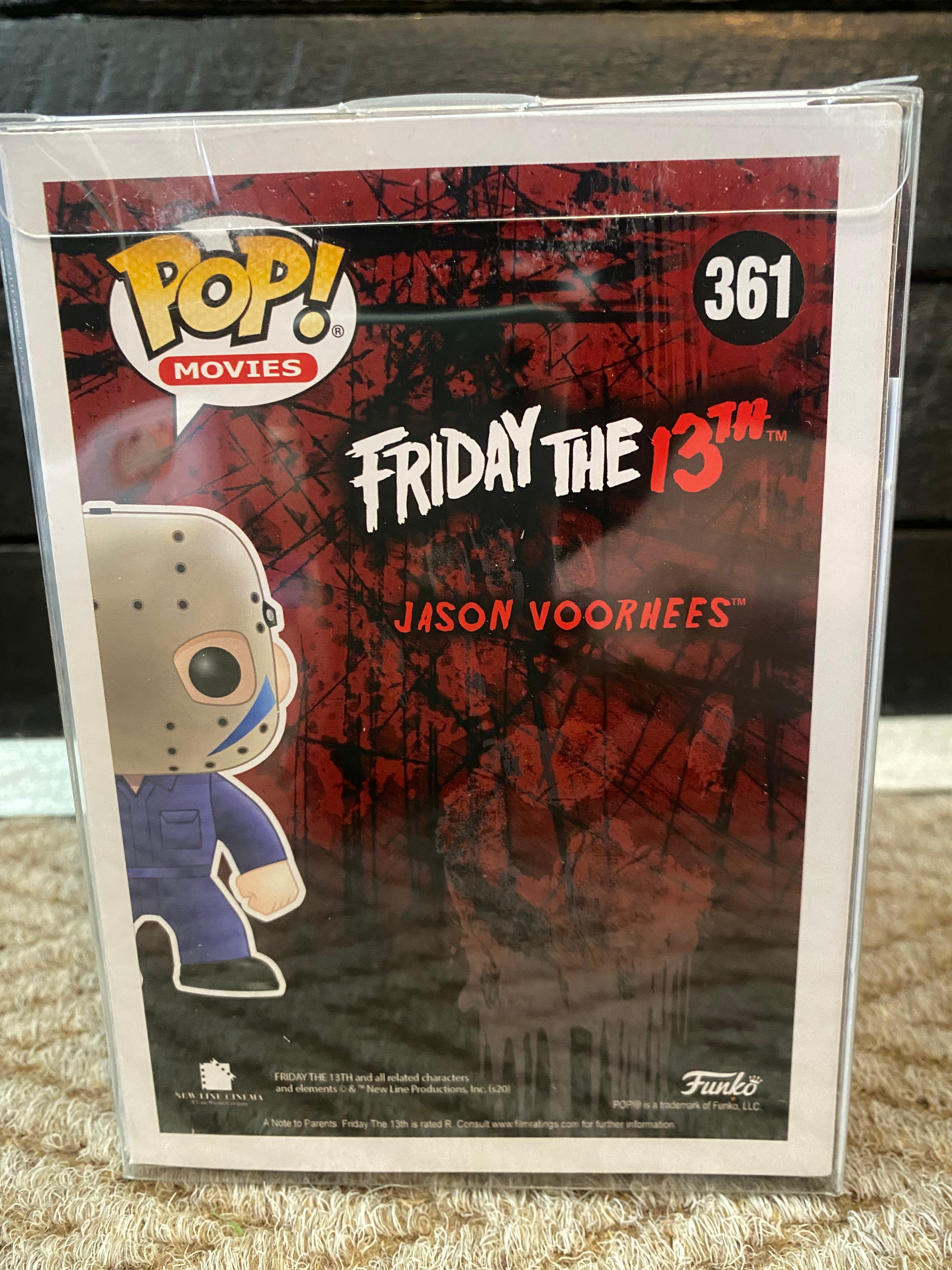 Funko Pop Movies - Friday the 13th - Jason Voorhees - Signed by Dick Wieand - Certified - 7 BAP Signature Series - 100 PCS - 361