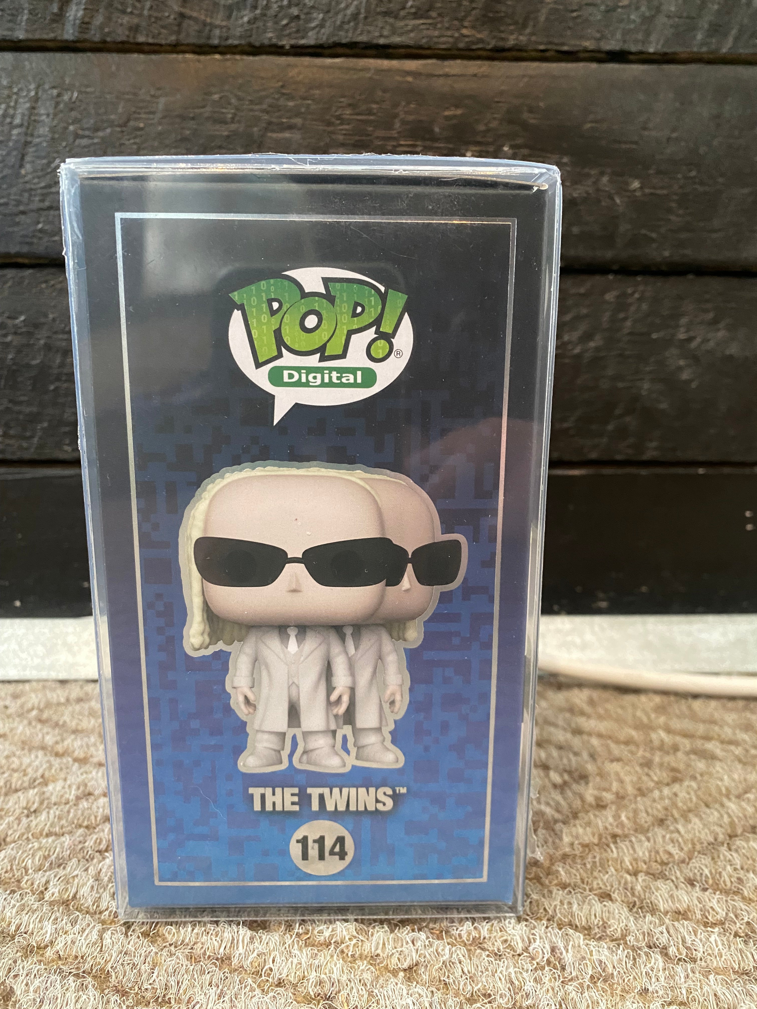 Funko Pop Digital - The Matrix Reloaded - The Twins - NFT Release 1550 PCS - 114